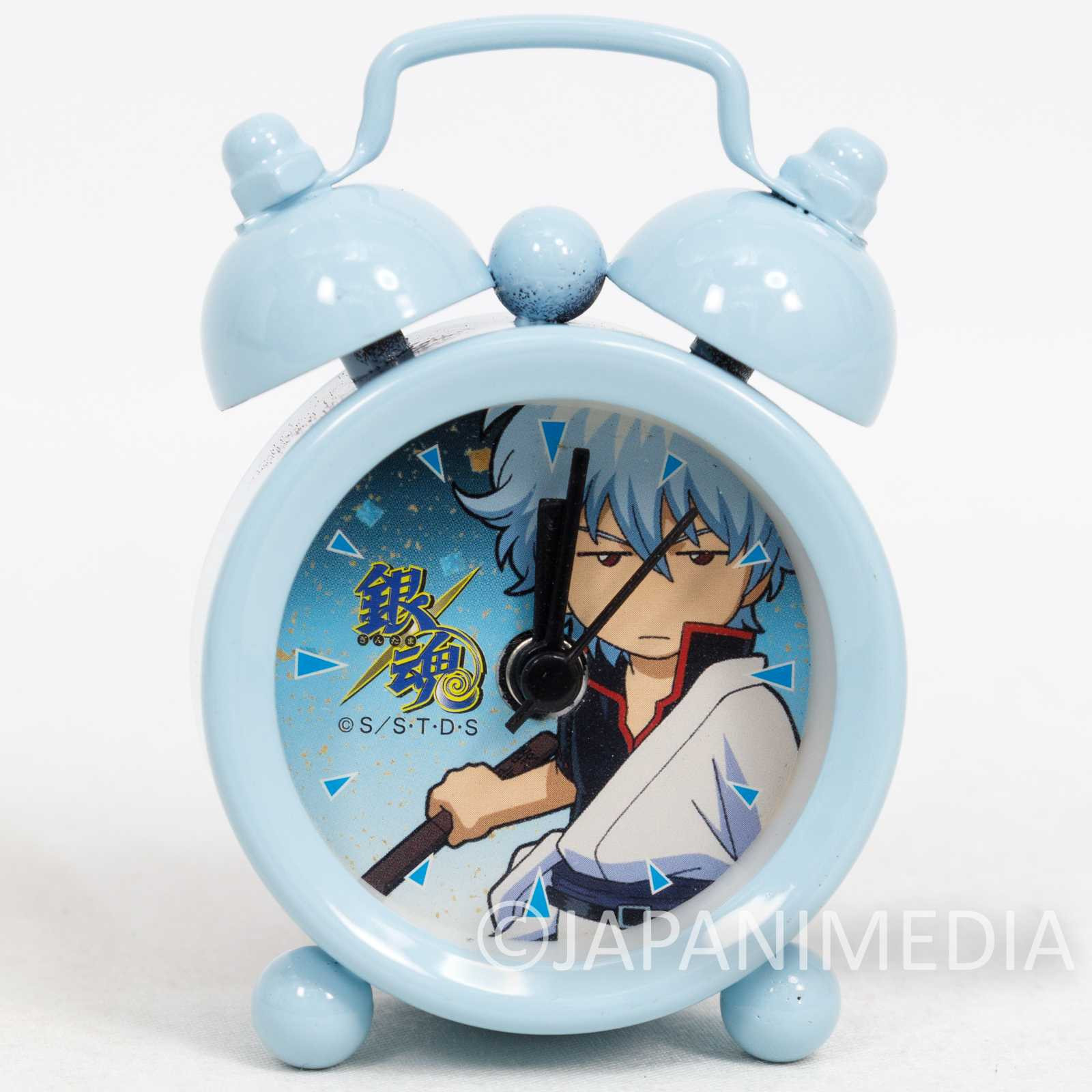Gintama Gintoki Sakata Small Alarm Clock JAPAN ANIME Japanimedia Store FRONT Gintama Gintoki Sakata Small Alarm Clock JAPAN ANIME Japanimedia Store FRONT