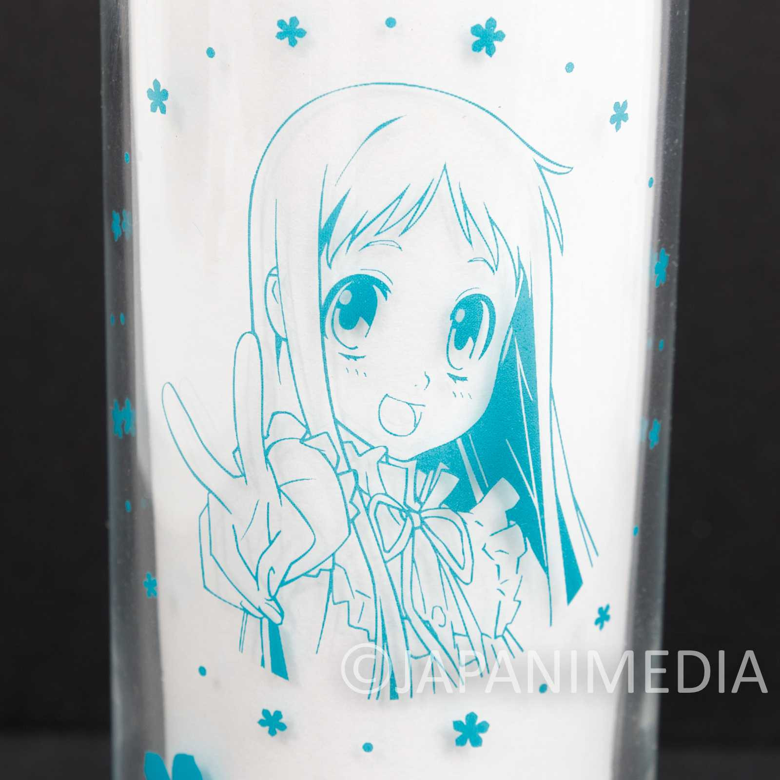 RARE! Anohana The Flower We Saw That Day Menma Honma Meiko Glass JAPAN ANIME 2 Japanimedia Store