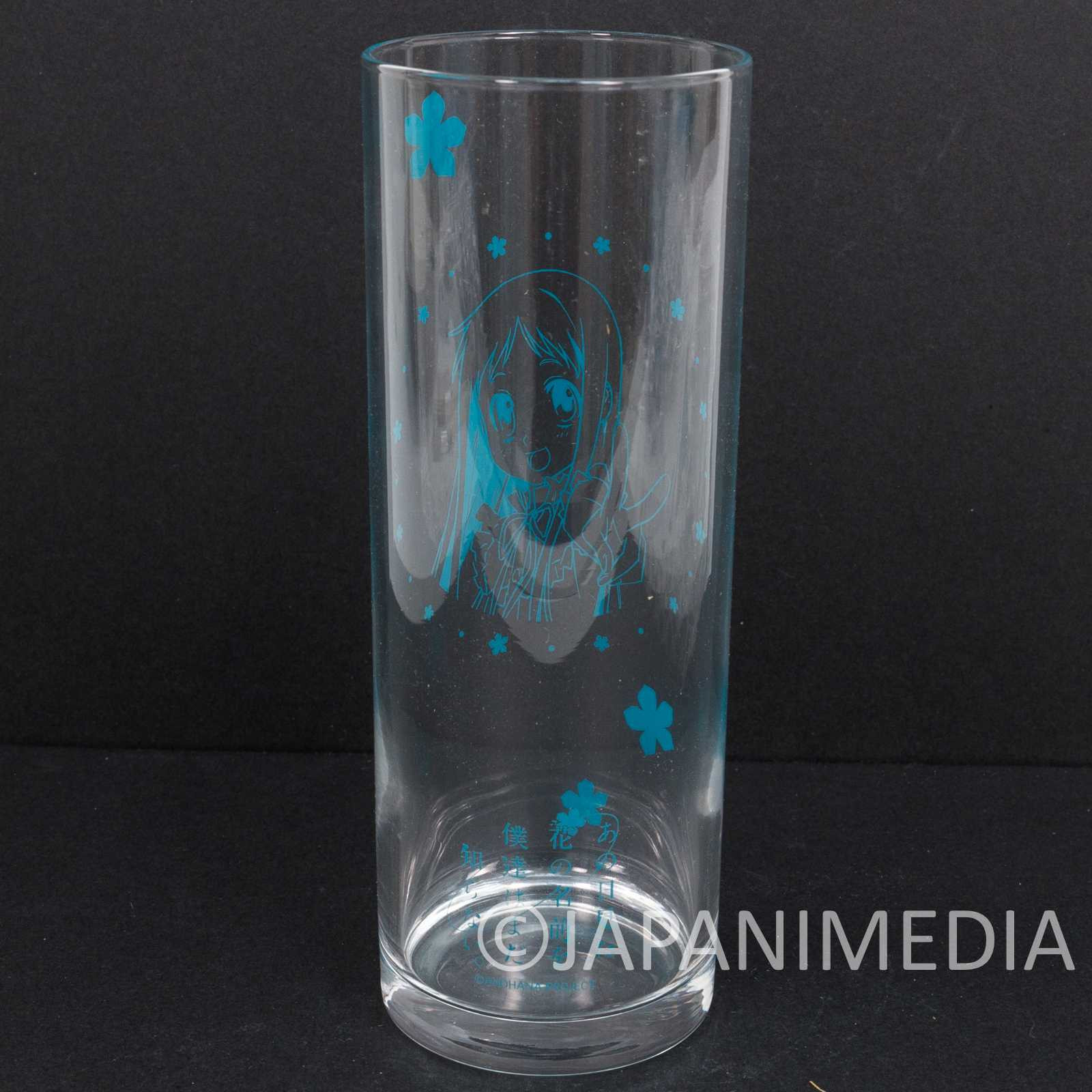 RARE! Anohana The Flower We Saw That Day Menma Honma Meiko Glass JAPAN ANIME 2 Japanimedia Store