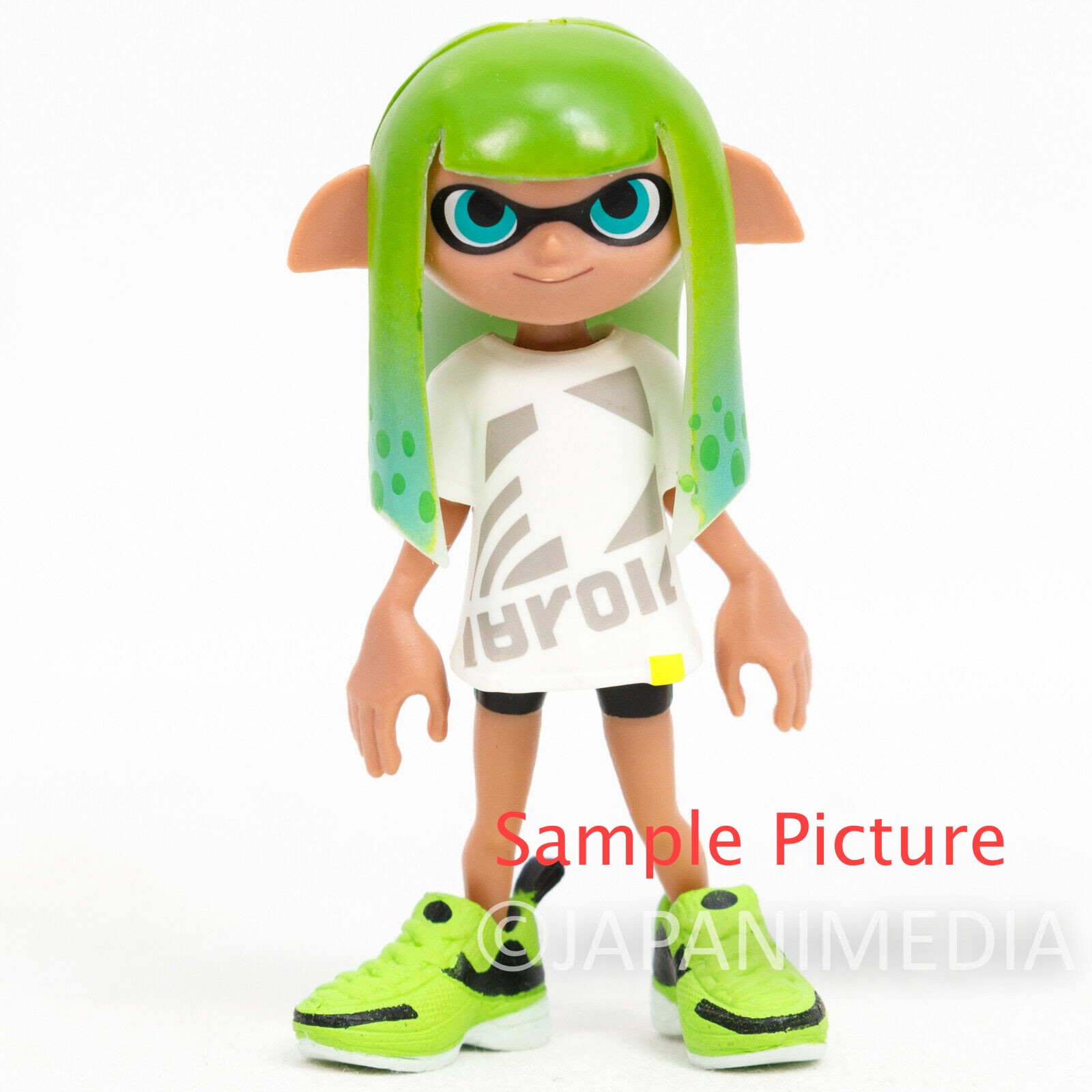 Splatoon 2 Dress-up Figure Gear Collection 3 Squid GIRL [1 : Neon green] JAPAN Nintendo Switch 2