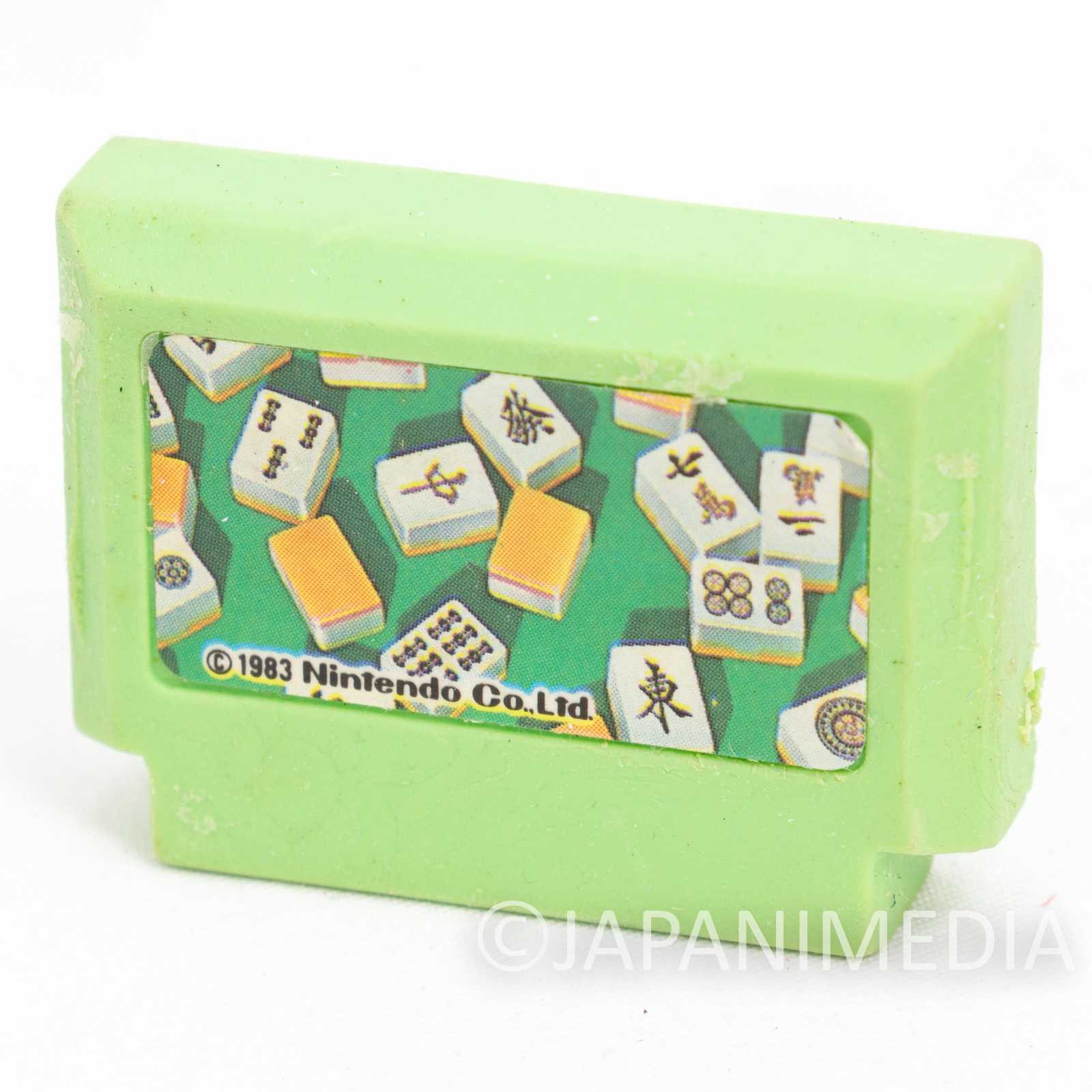 Mahjong Cassette Mini Eraser AMADA JAPAN FAMICOM NES Nintendo Japanimedia Store