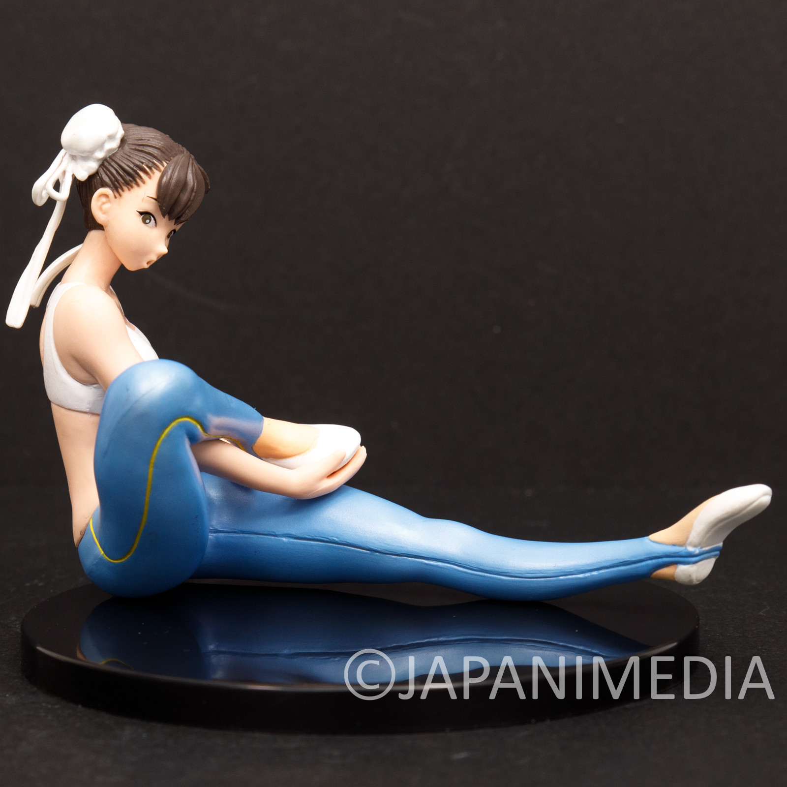 Street Fighter 2 Chun-Li Stretching ver Capcom Small Figure Collection JAPAN