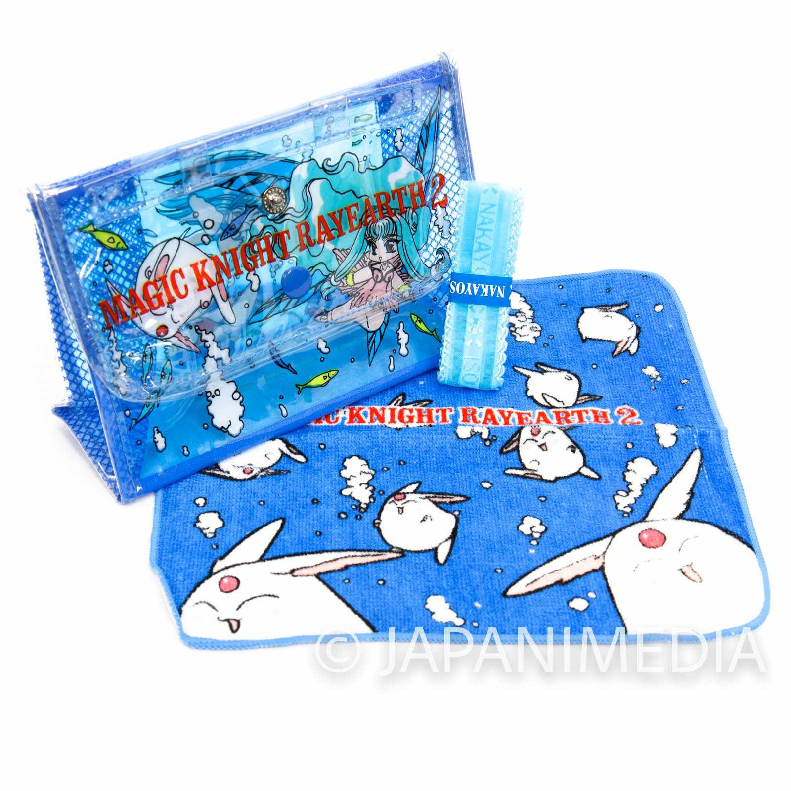 Magic Knight Rayearth Summer Dress up Set [Mini Clear Bag / Mini Towel / Ribbon] JAPAN ANIME Japanimedia Store
