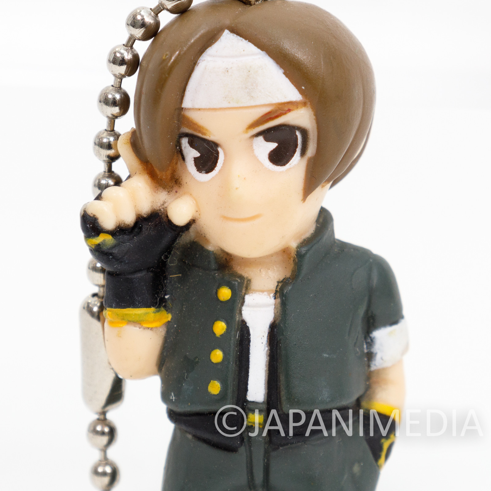 KOF King of Fighters Kyo Kusanagi Figure Ballchain SNK JAPAN