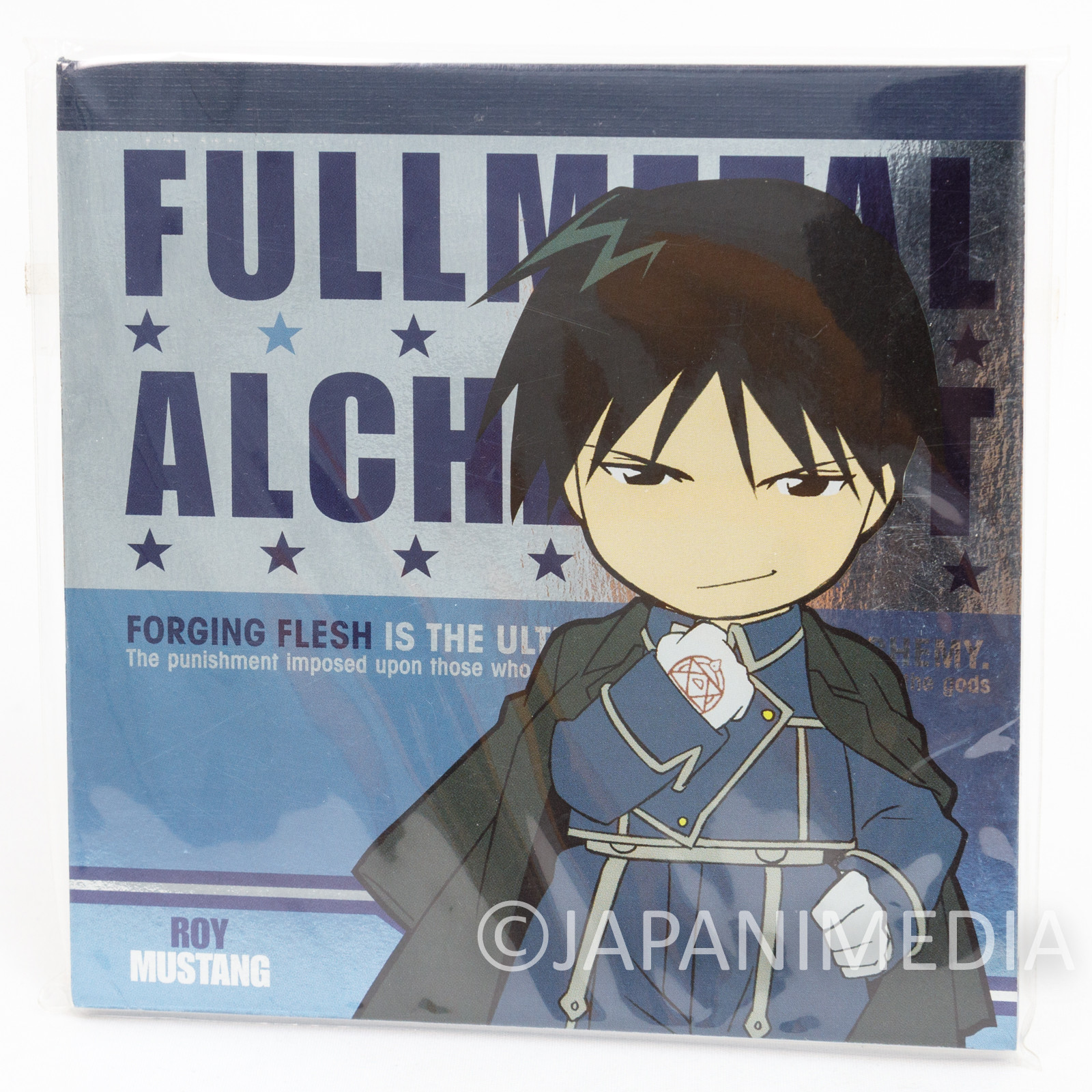 FullMetal Alchemist Roy Mustang Memo Pad Notebook JAPAN ANIME