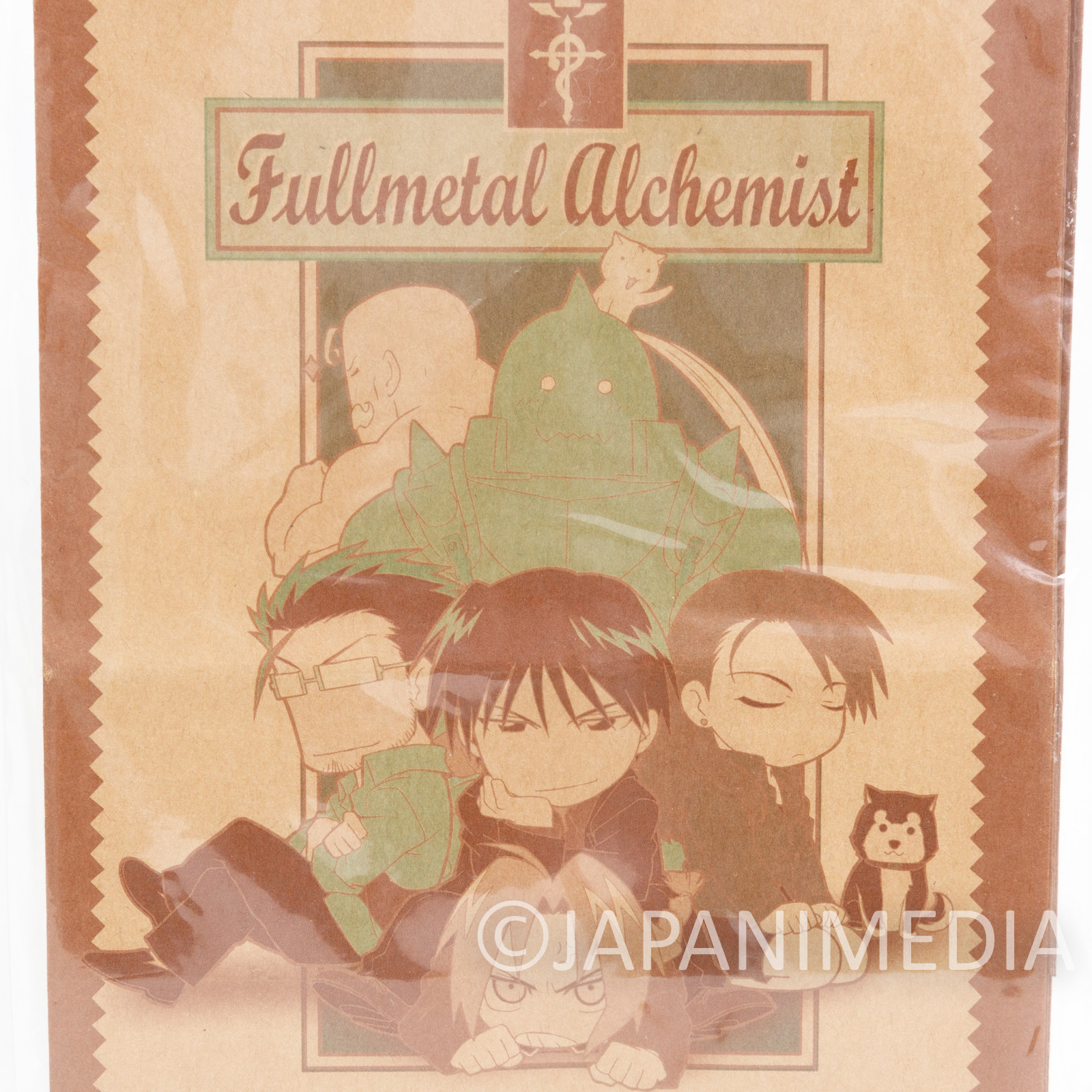 FullMetal Alchemist Paper Gift Bag 5pc Set w/Seals JAPAN ANIME