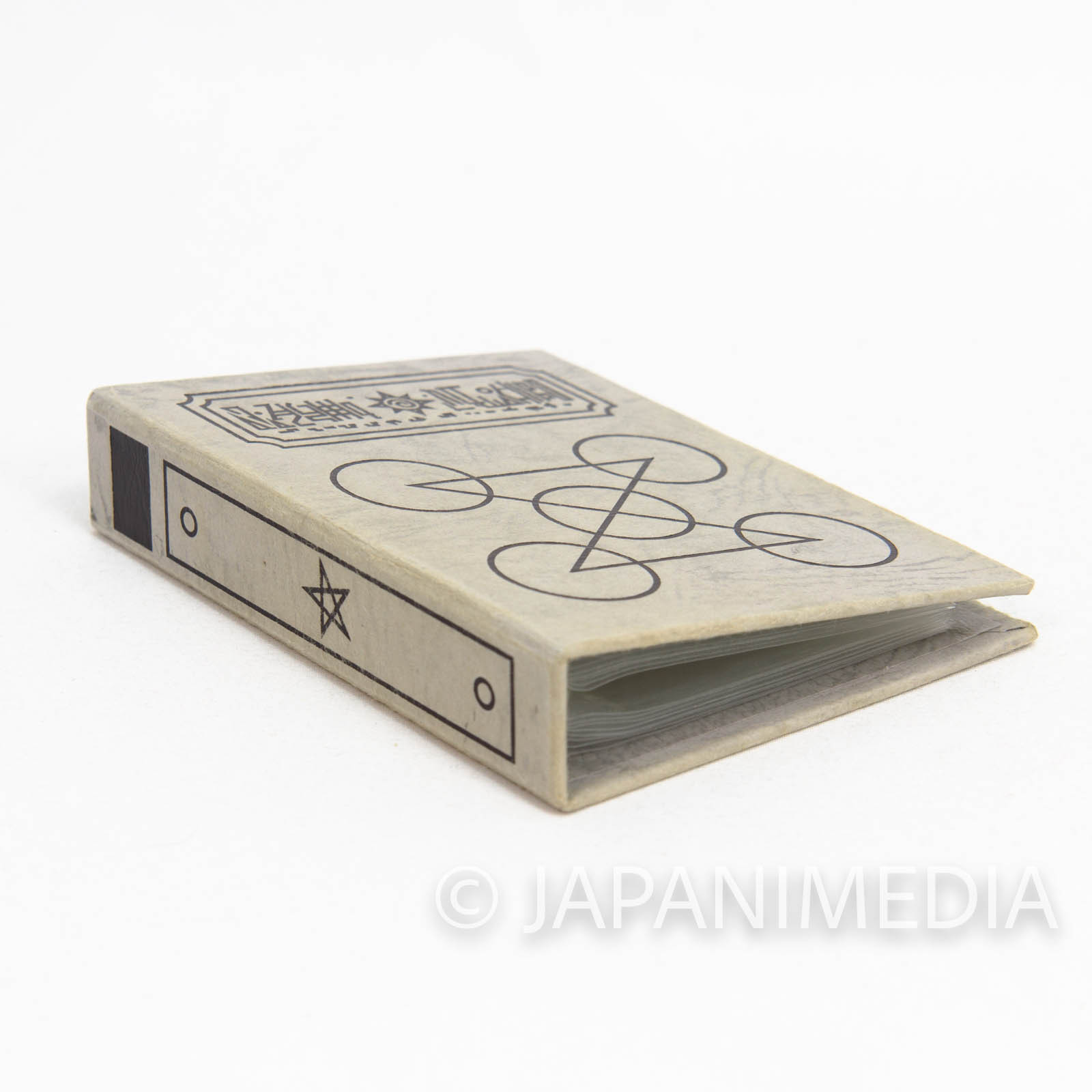 Zatch Bell! Spell Book The Card Battle Card case (Zeno ver.  Gray) JAPAN 2