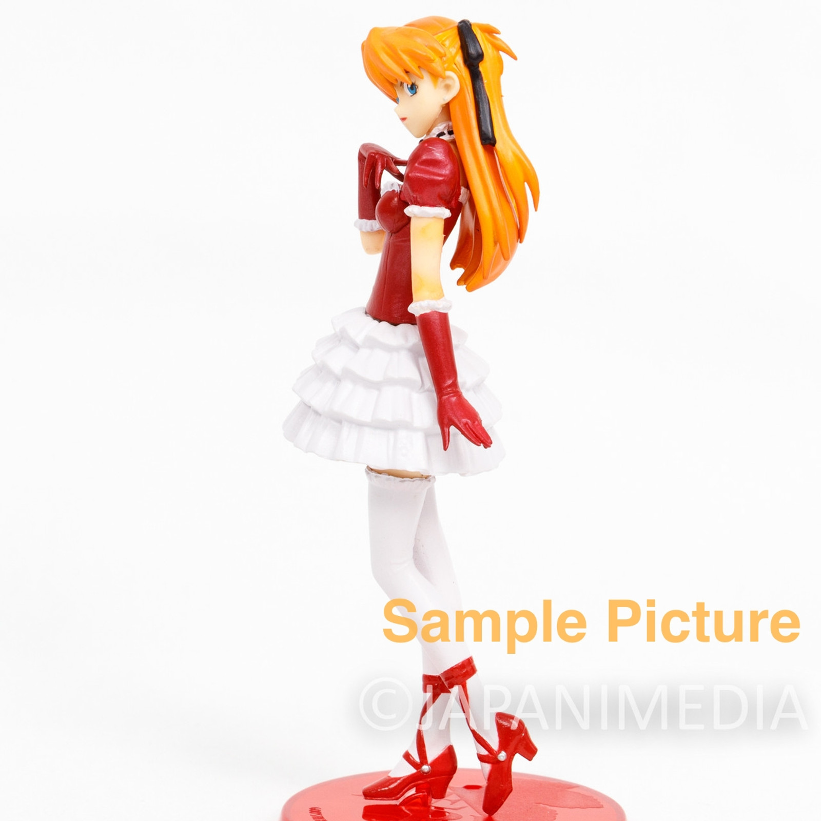 Evangelion Asuka Langley Gothic Lolita Red Portraits Figure Series 5 BANDAI