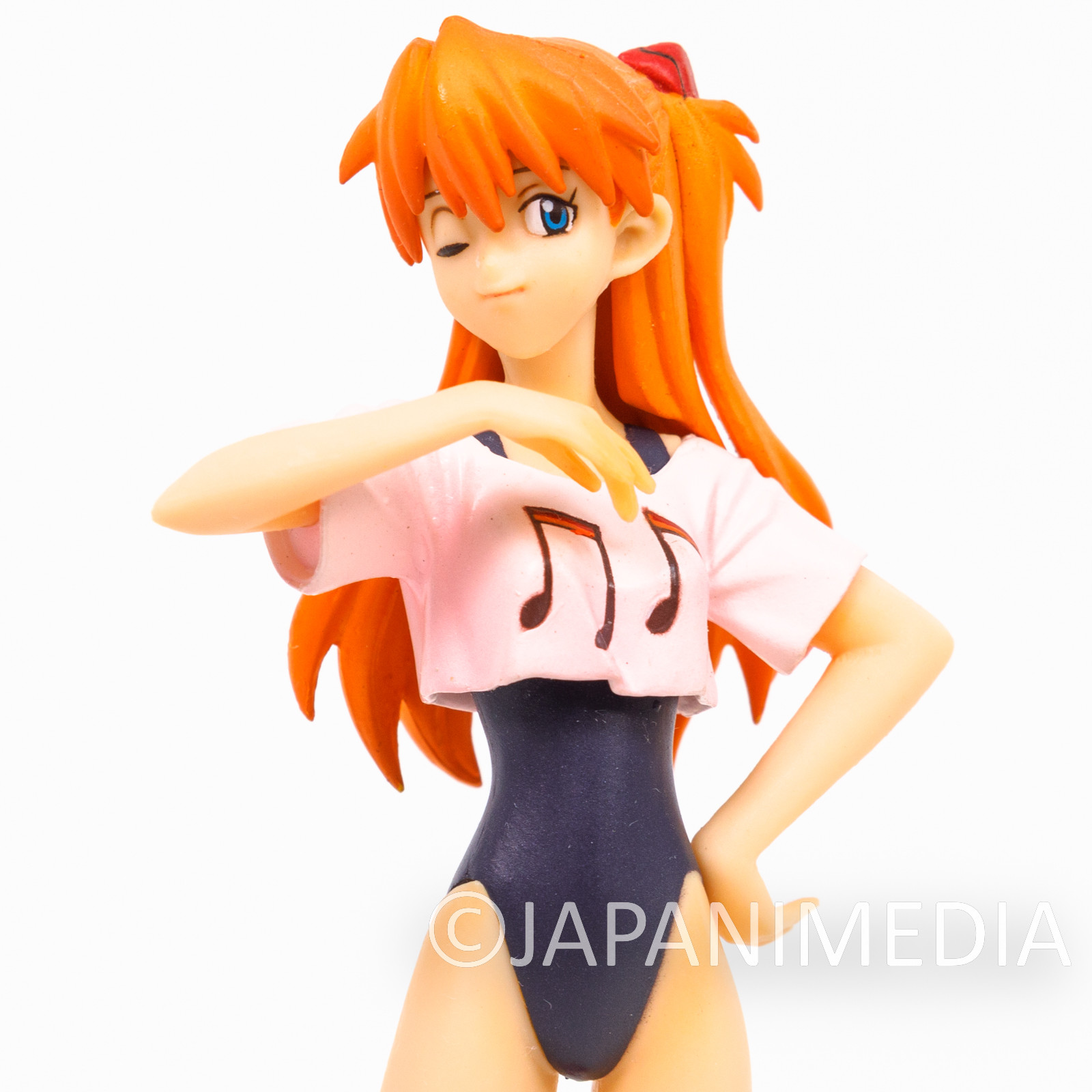 Evangelion Asuka Langley Leotard Portraits Figure Series 5 BANDAI JAPAN