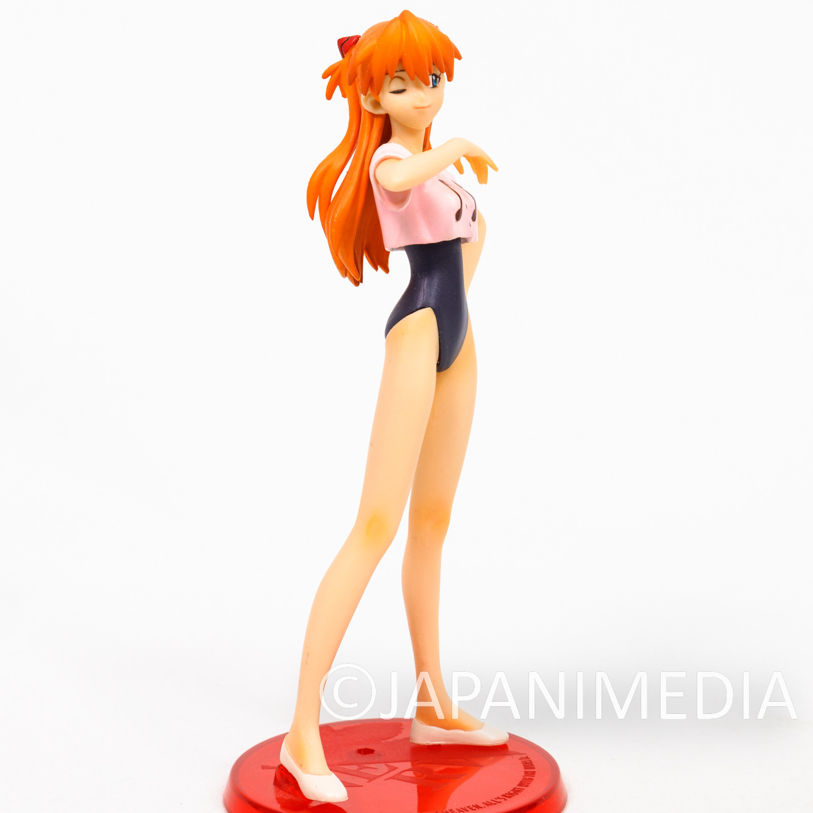 Evangelion Asuka Langley Leotard Portraits Figure Series 5 BANDAI JAPAN