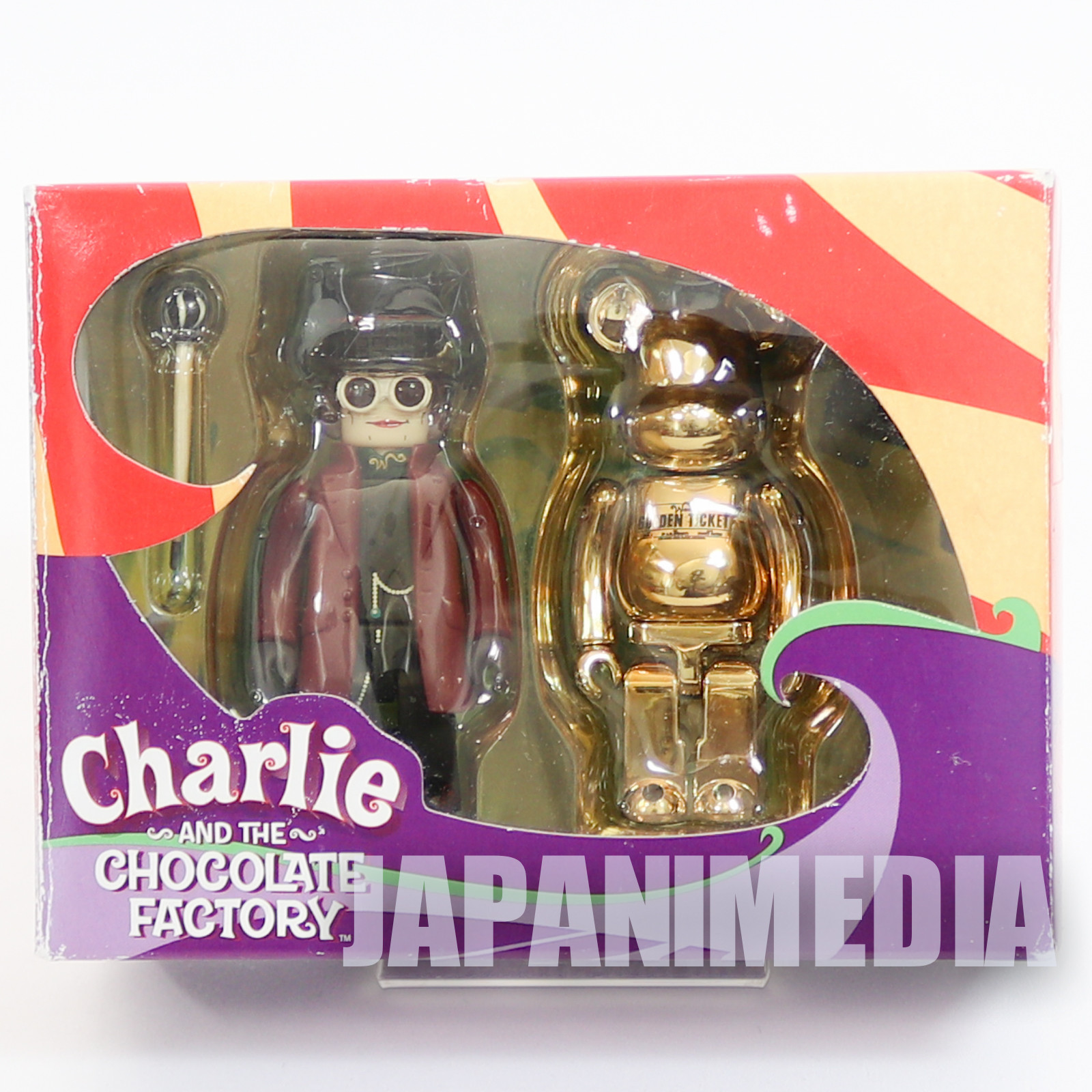 Charlie and the Chocolate Factory Be@rbrick Kubrick Set Figure Medicom JAPAN