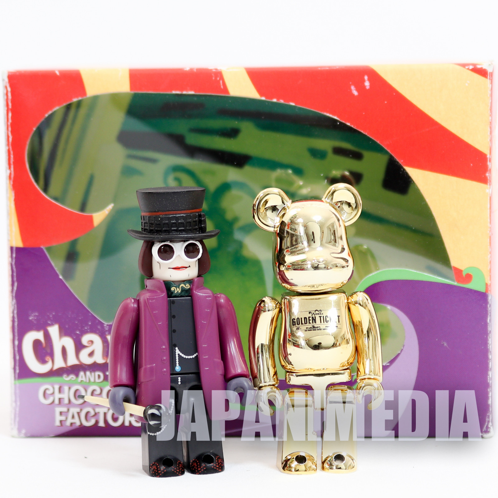 Charlie and the Chocolate Factory Be@rbrick Kubrick Set Figure