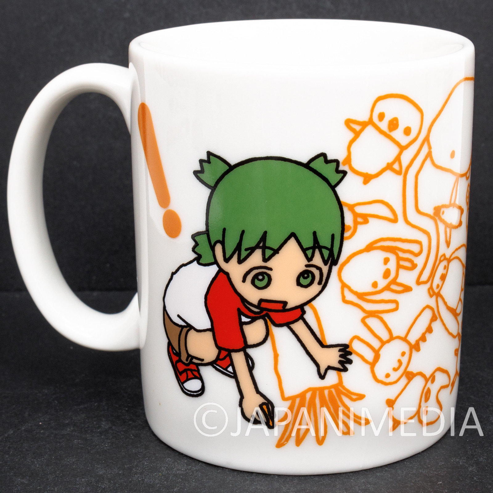 Yotsuba& Yotsuba Mug (Drawing) Taito JAPAN