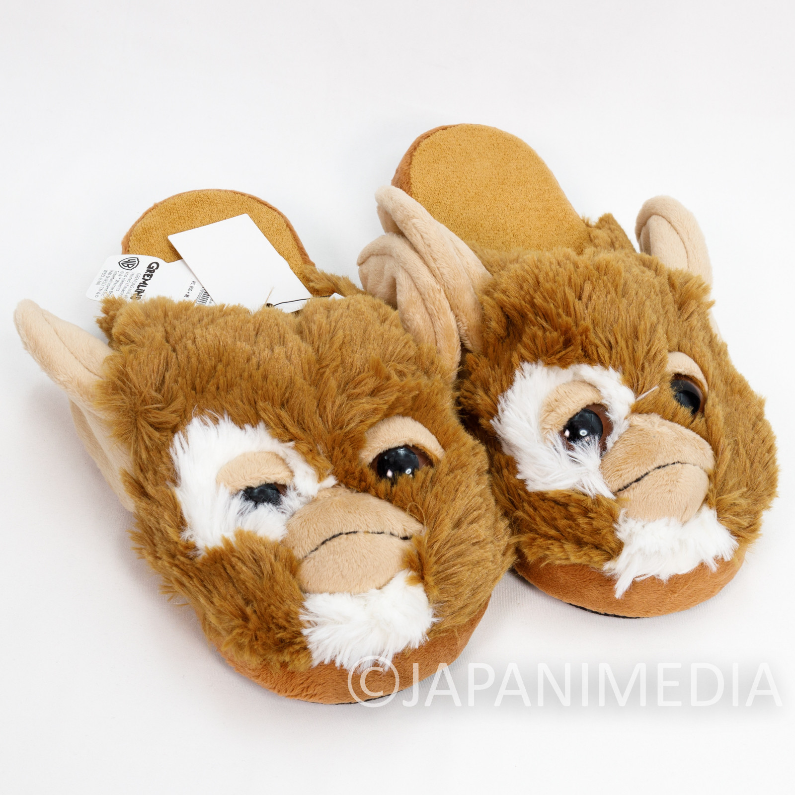 Gremlins Gizmo Fece Plush Doll Slippers niko and... JAPAN