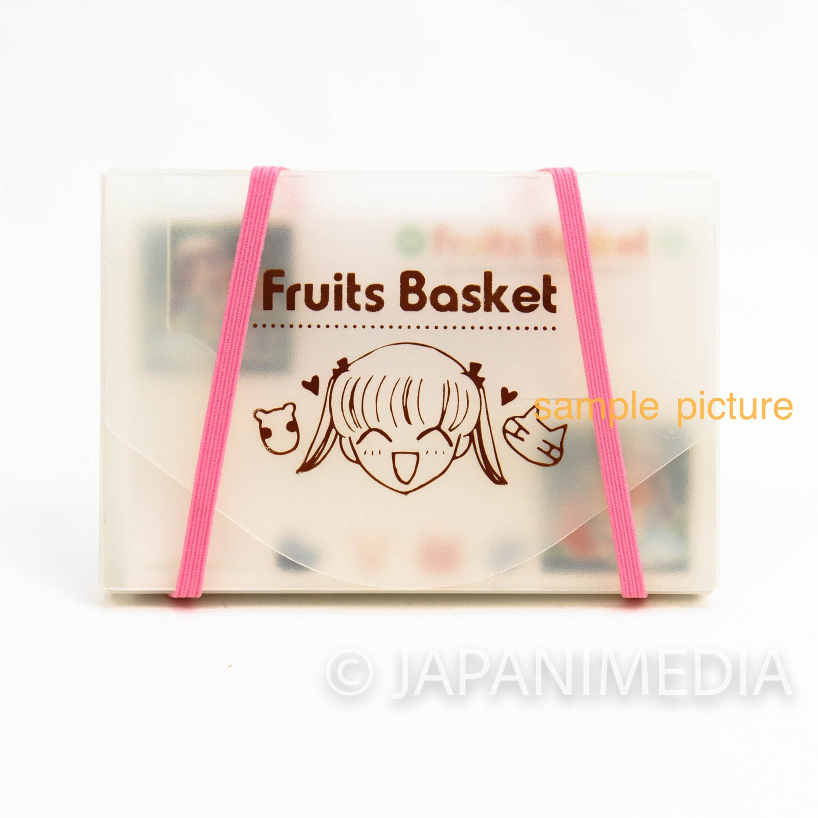 Fruits Basket Message card with Mini Clear Case Set  [Tohru / Yuki / Kyo] JAPAN MANGA