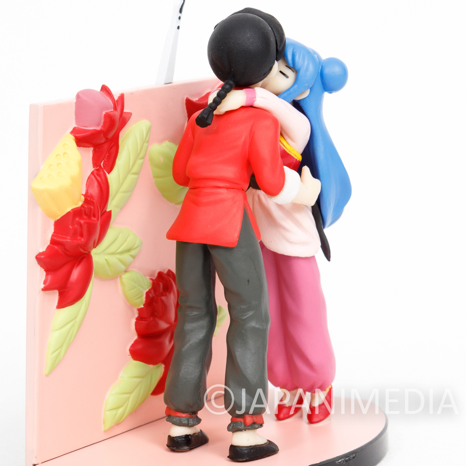 RARE! Ranma 1/2 Saotome Ranma & Shampoo Kiss Mini Diorama Figure