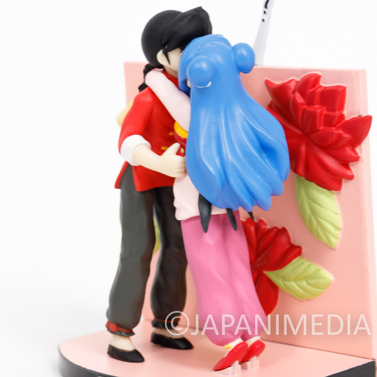 RARE! Ranma 1/2 Saotome Ranma & Shampoo Kiss Mini Diorama Figure