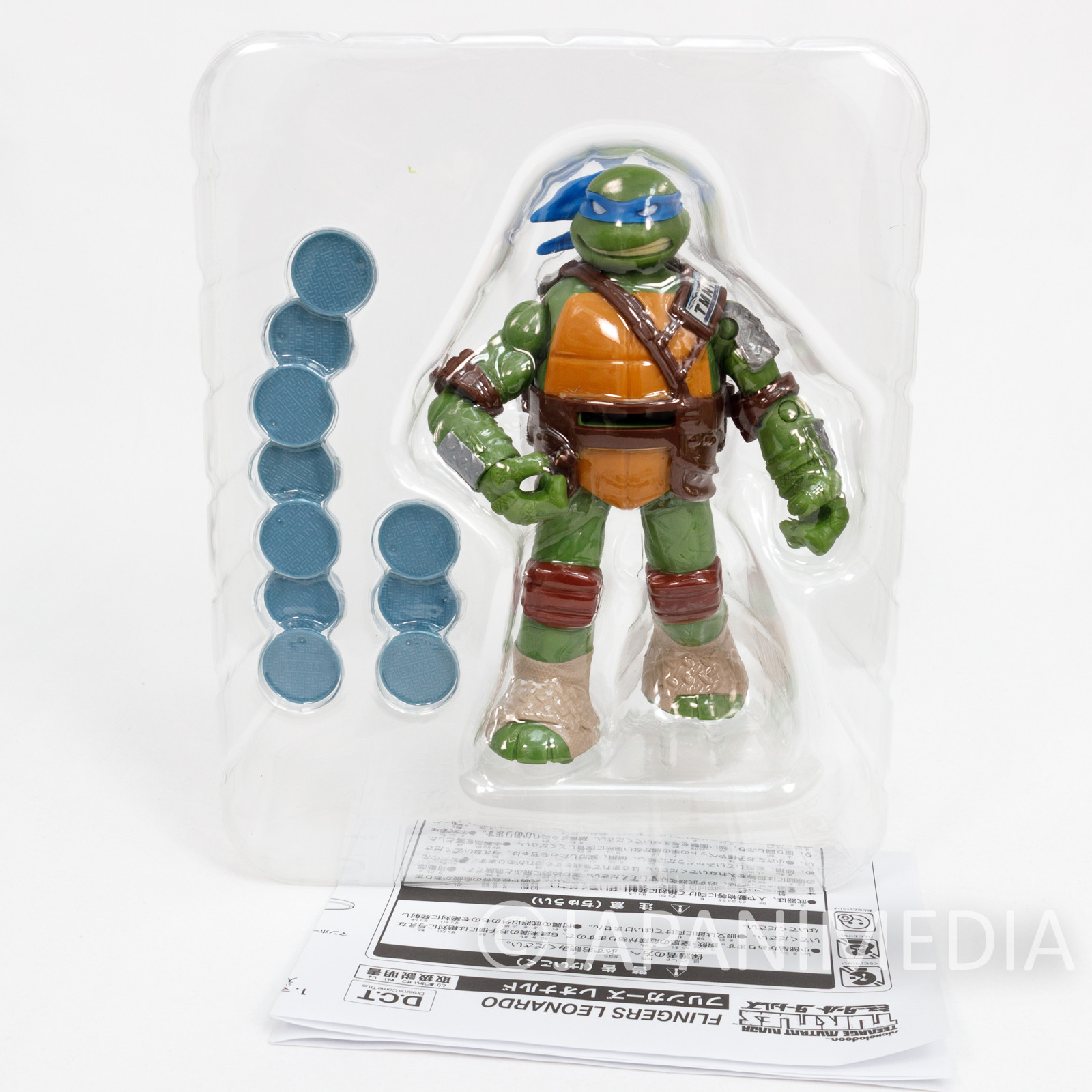 TMNT Teenage Mutant Ninja Turtles Leonardo Figure Fliners JAPAN 