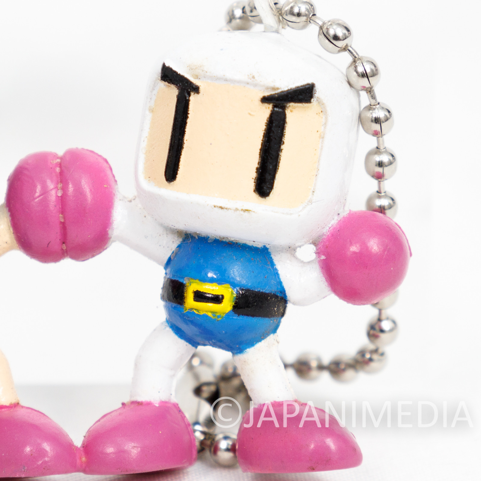 Bomberman & Black Bomberman Figure Ballchian Hudson FAMICOM NES