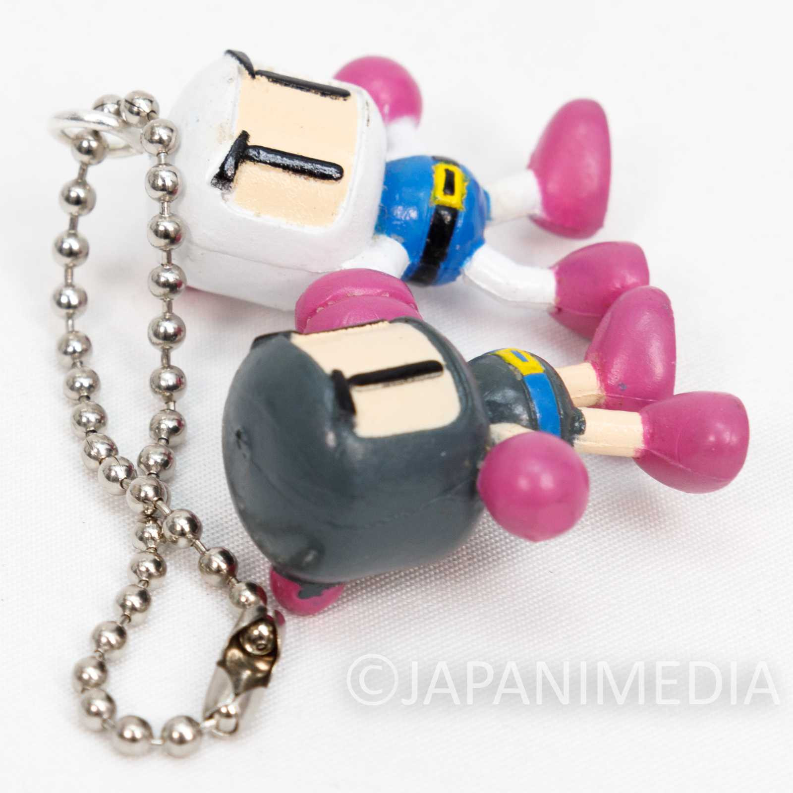 Bomberman & Black Bomberman Figure Ballchian Hudson FAMICOM NES Japanimedia Store