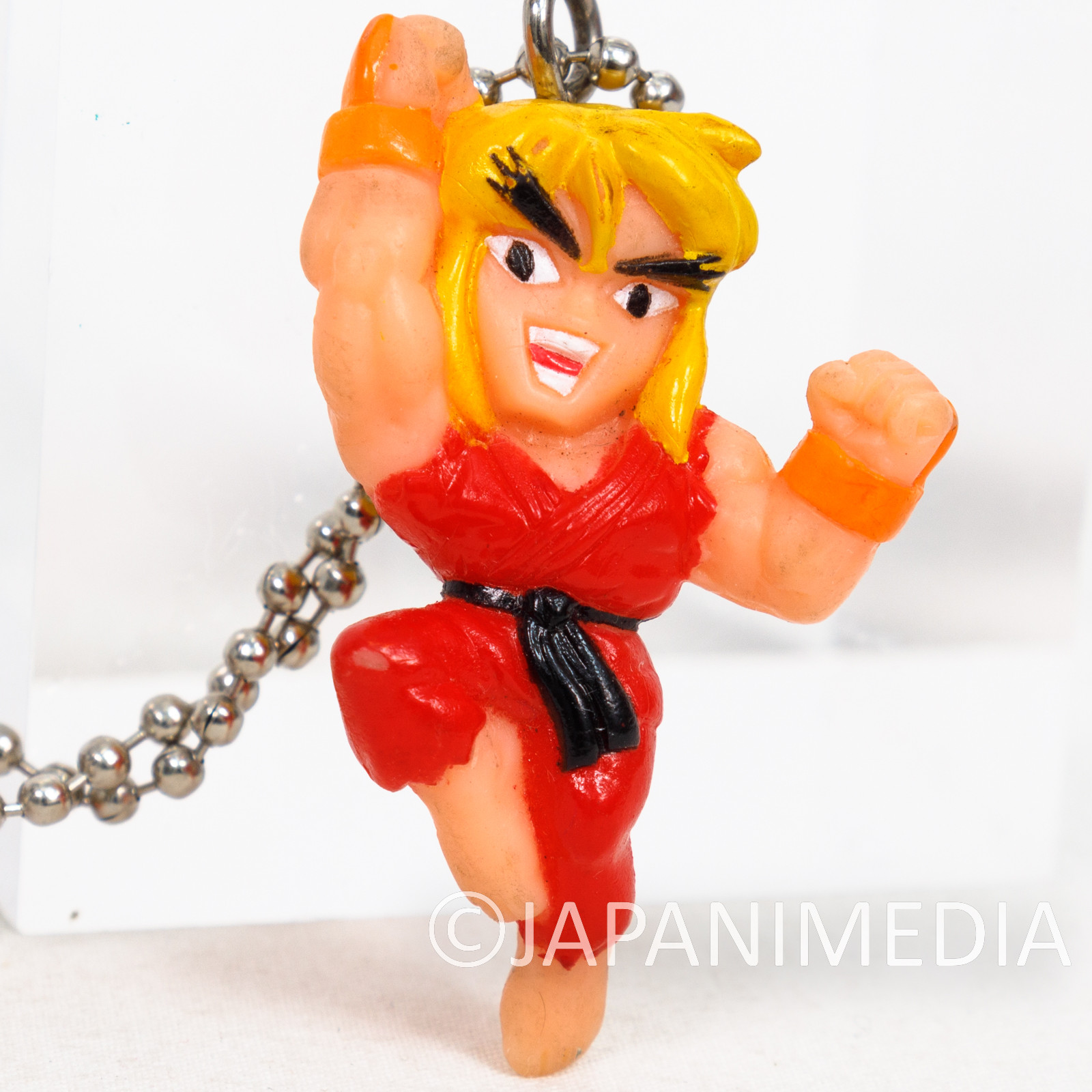 Street Fighter 2 Guile Figure Ballchain Capcom JAPAN GAME