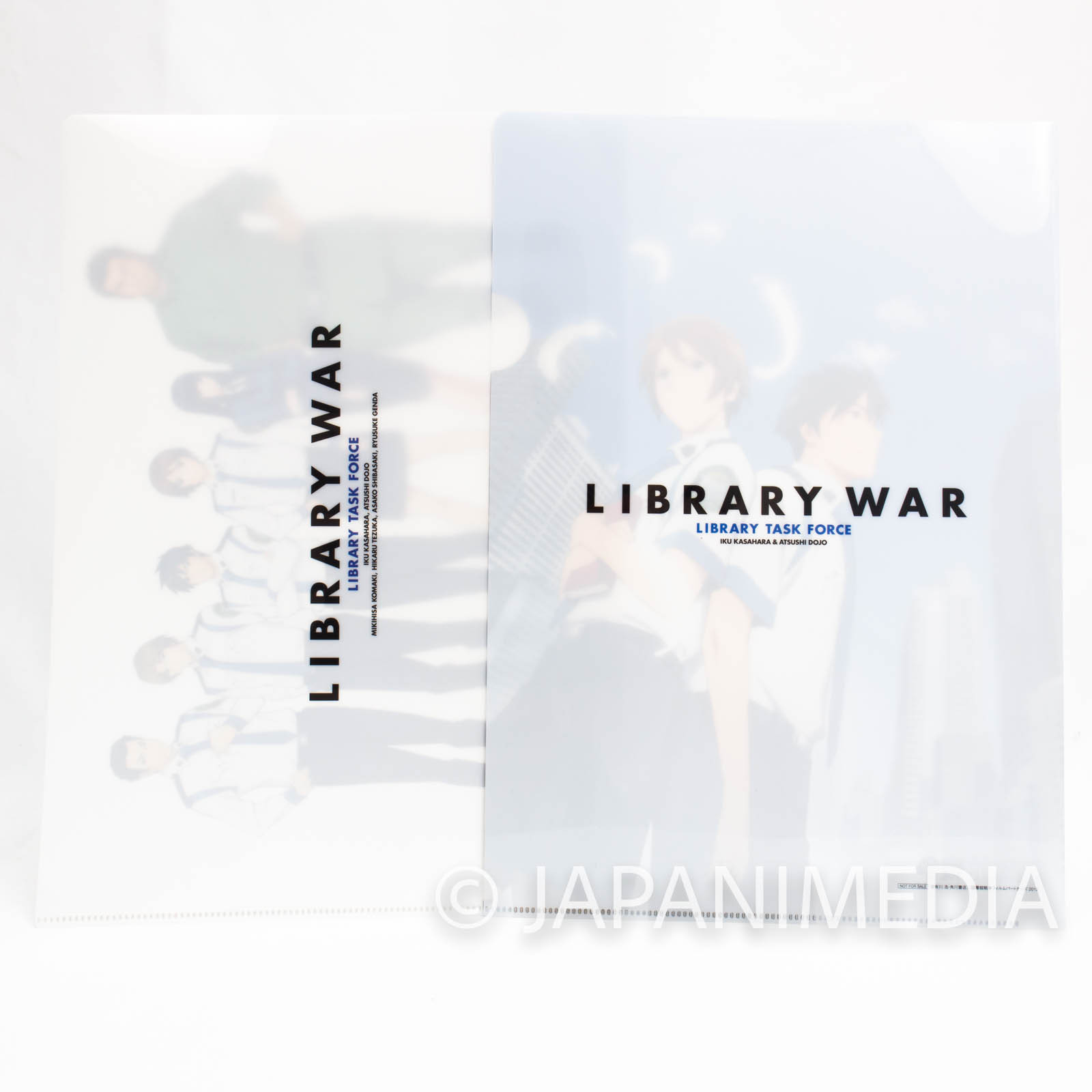 Library War: The Wings of Revolution Clear File Folder 2pc set JAPAN ANIME MOVIE Japanimedia Store