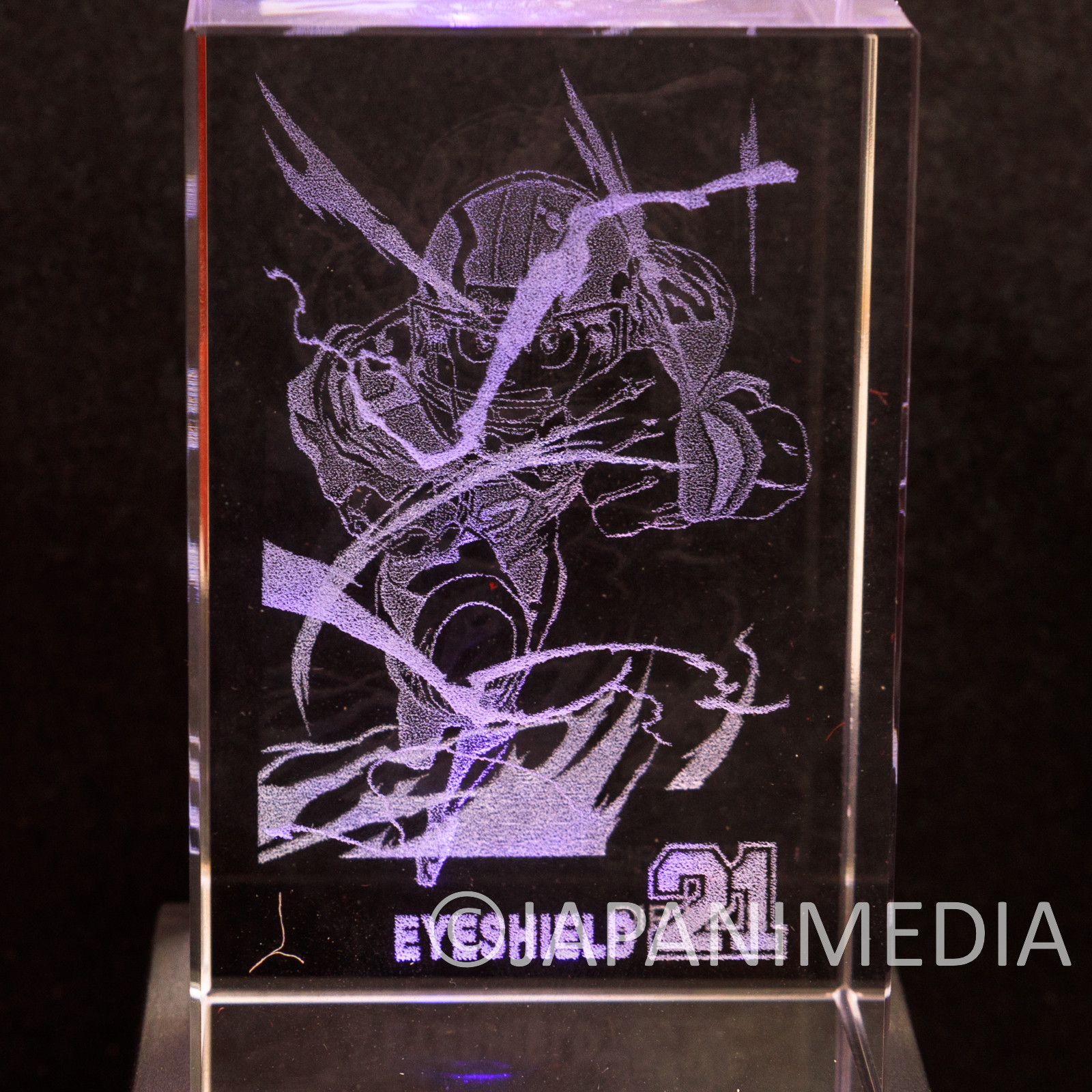 Eyeshield 21 Sena Kobayakawa Crystal Cube Decoration LED Light Jump Limited JAPAN