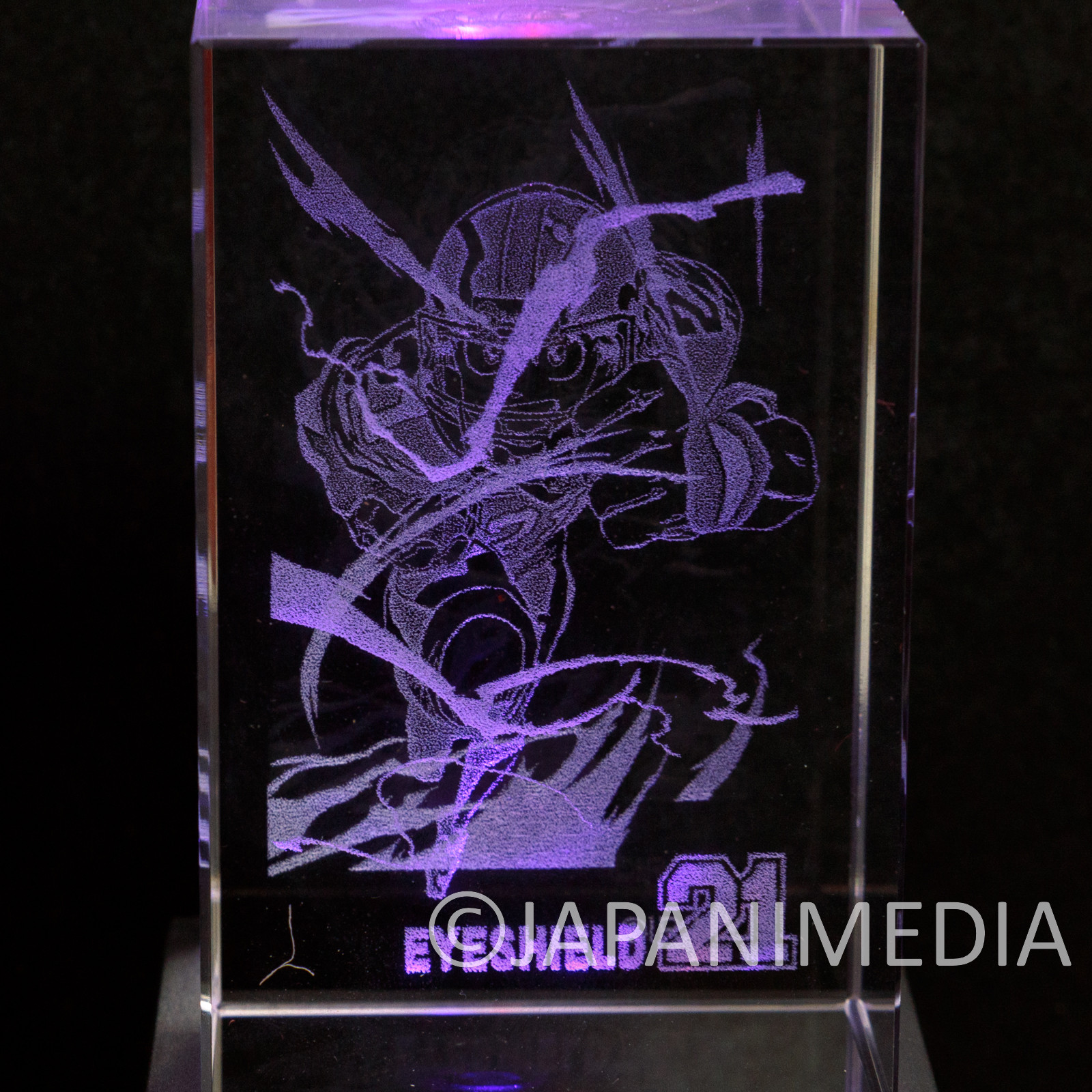 Eyeshield 21 Sena Kobayakawa Crystal Cube Decoration LED Light Jump Limited JAPAN