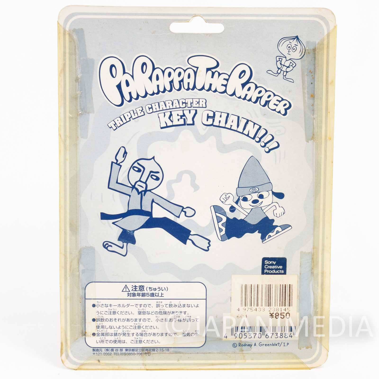 Parappa The Rapper Triple Character Figure Key Chain JAPAN GAME 2 Japanimedia Store 5