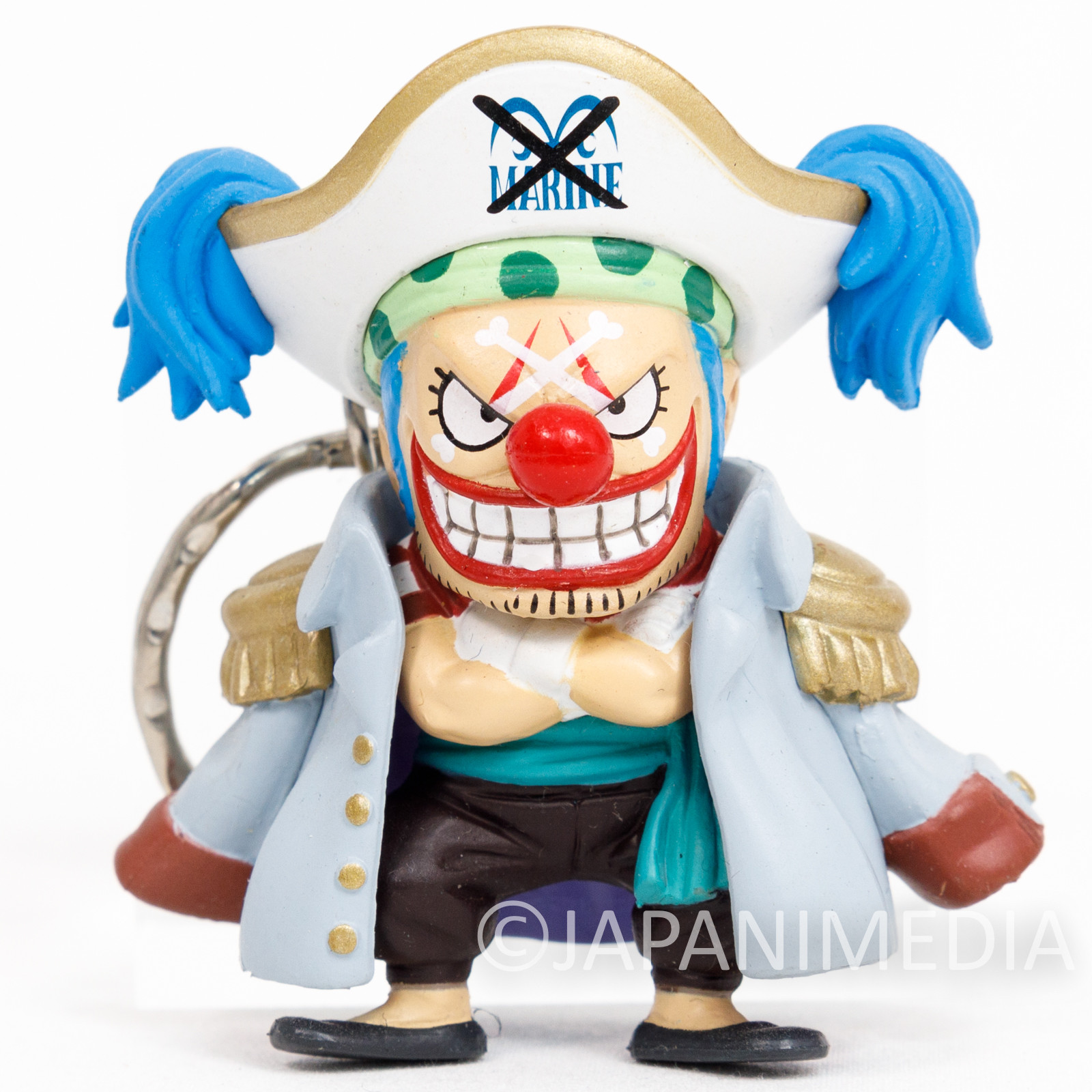 One Piece Buggy Figure Keychain Banpresto JAPAN ANIME