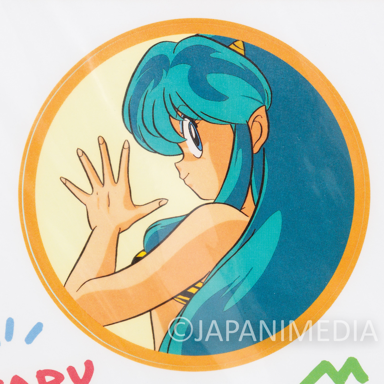 Retro Urusei Yatsura LUM Sticker Sheet Movic JAPAN ANIME