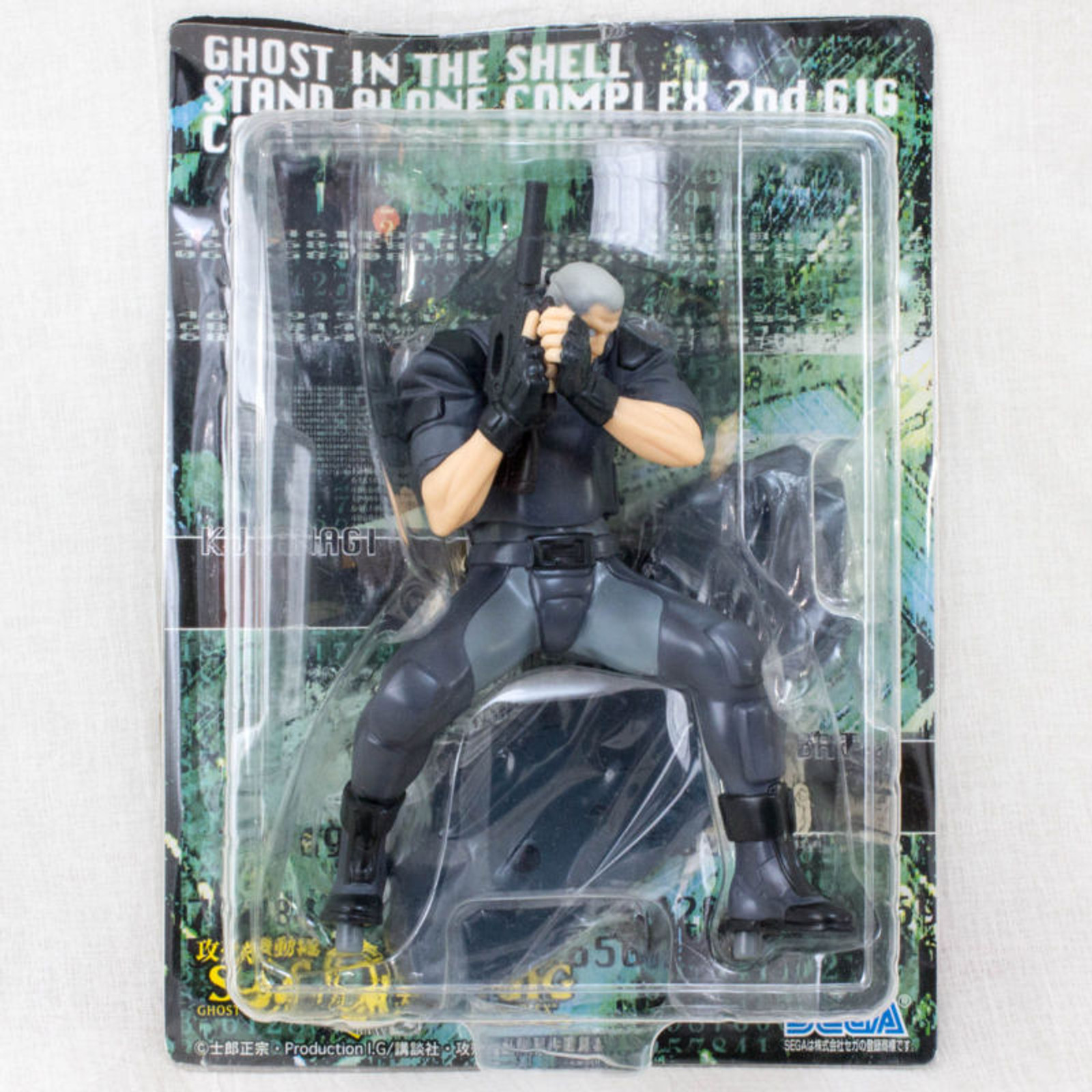 Ghost in the Shell Stand Alone Complex Batou Figure Collection JAPAN ANIME MANGA