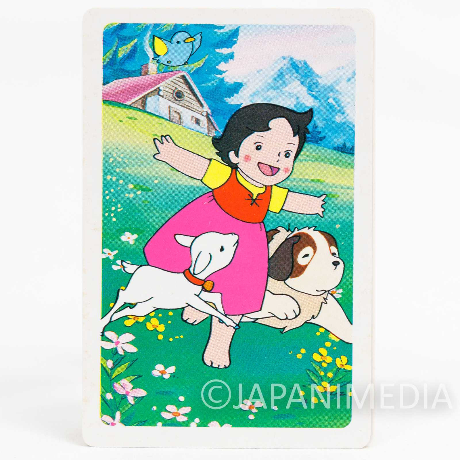 Retro RARE Heidi Girl of the Alps Trump Playing Cards JAPAN ANIME Japanimedia Store