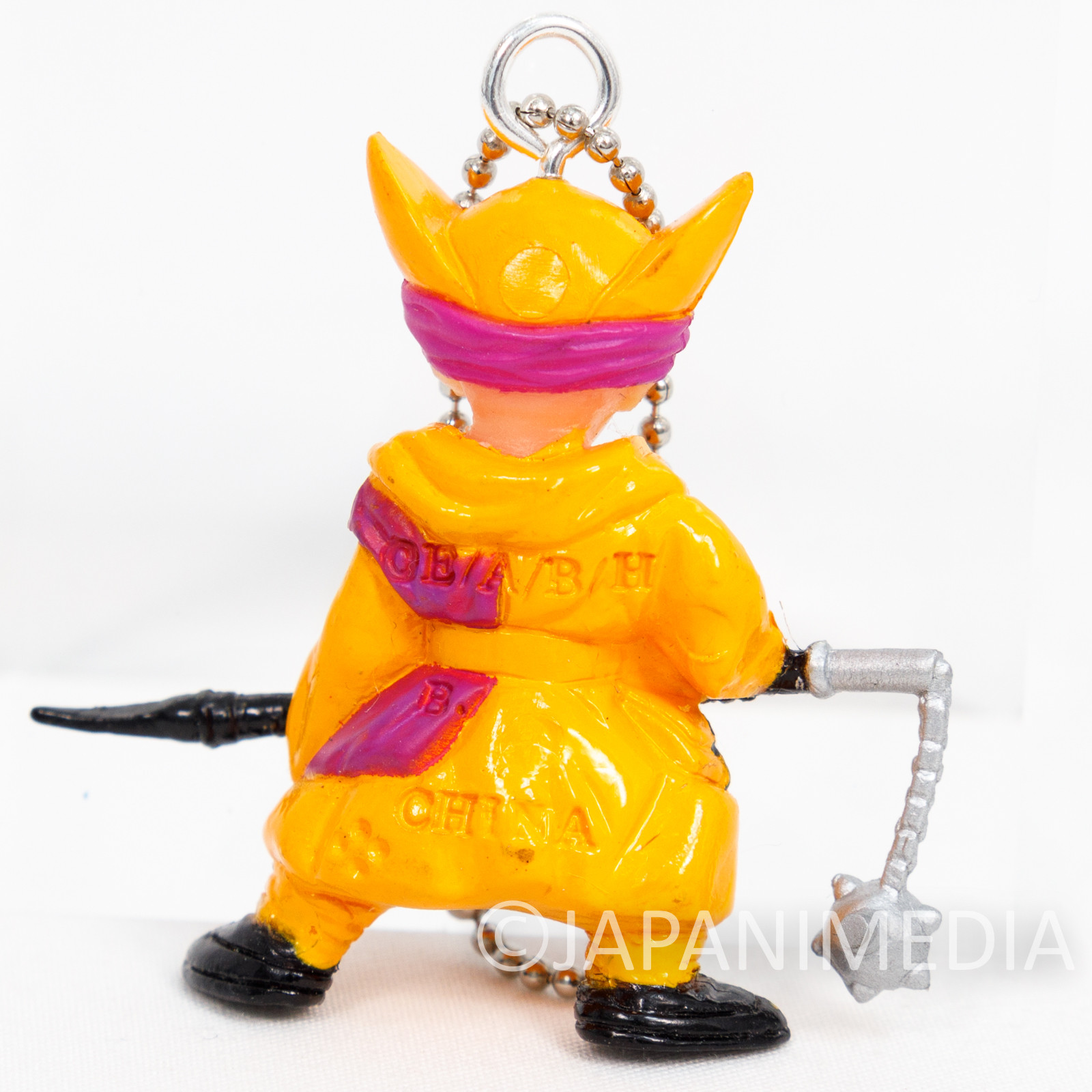 Retro RARE! Dragon Quest VI 6 Chamorro Mini Figure Ballchain WARRIOR ENIX 2