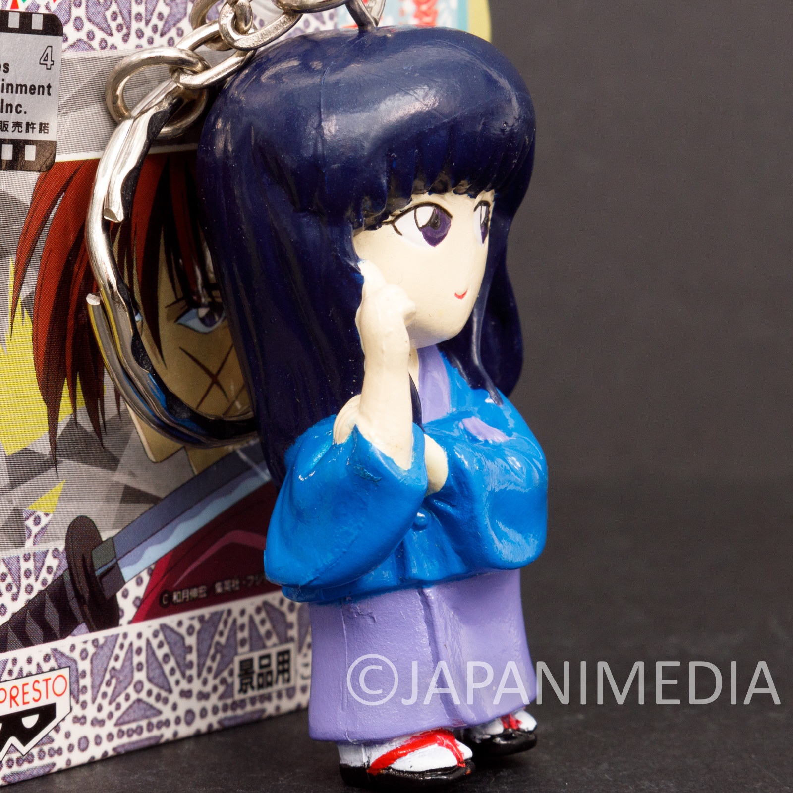 Rurouni Kenshin Megumi Takani Figure Keychain JAPAN ANIME MANGA