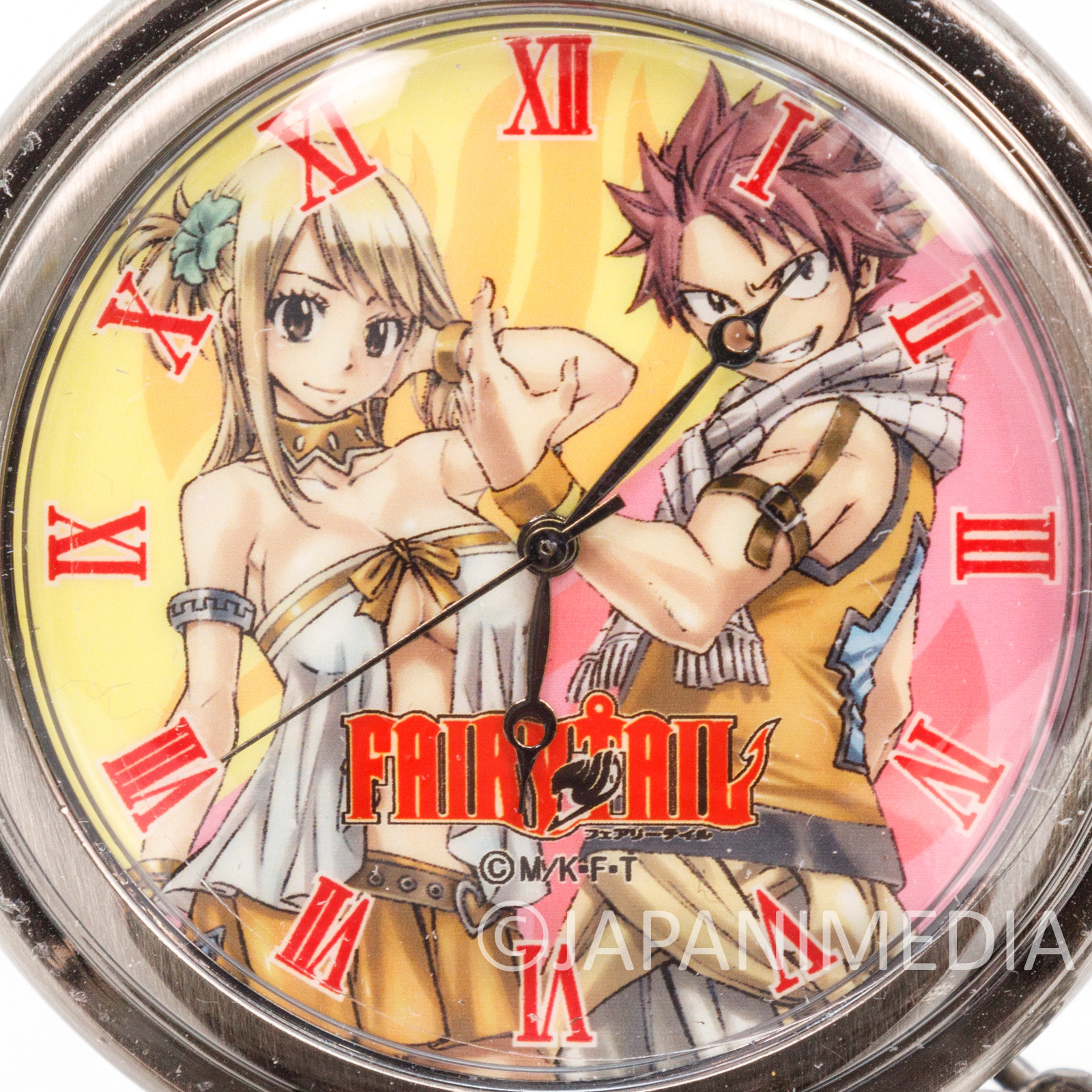 FAIRY TAIL Pocket Watch Natsu Lucy JAPAN ANIME MANGA