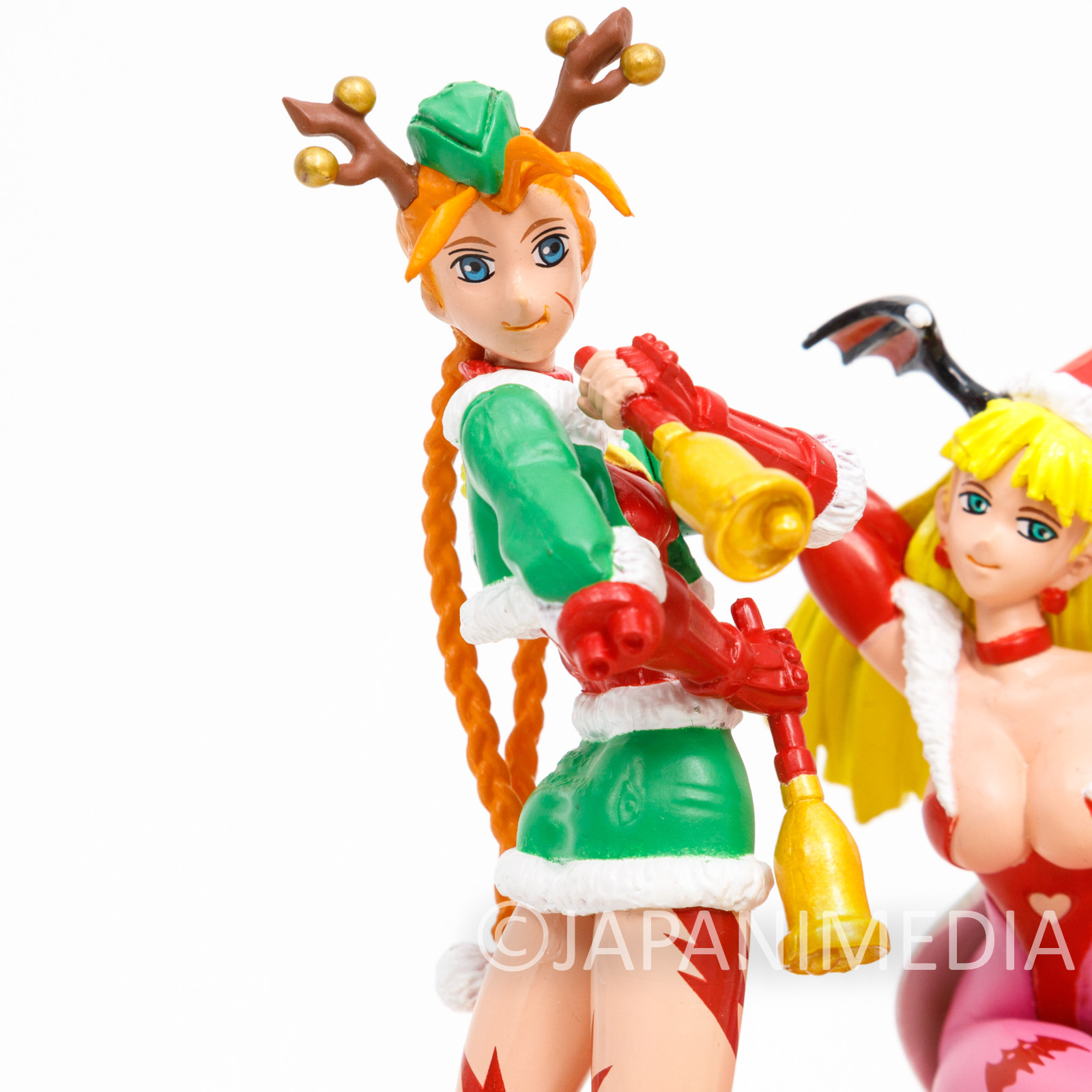 Complete Set Capcom Christmas Santa Cosplay Figure Street Fighter Darkstalkers