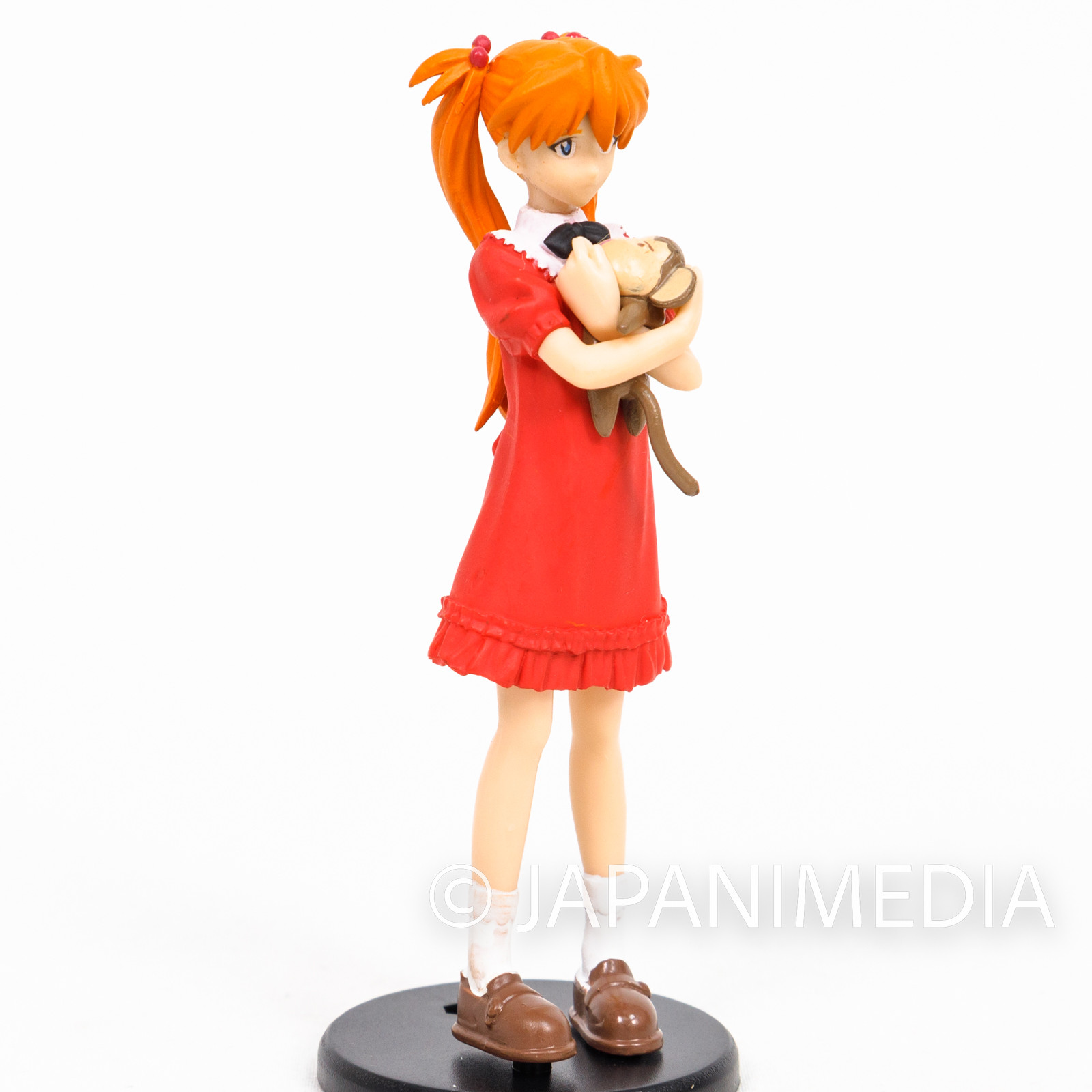 Evangelion Asuka Langley Girlhood Figure (Red) BANDAI JAPAN