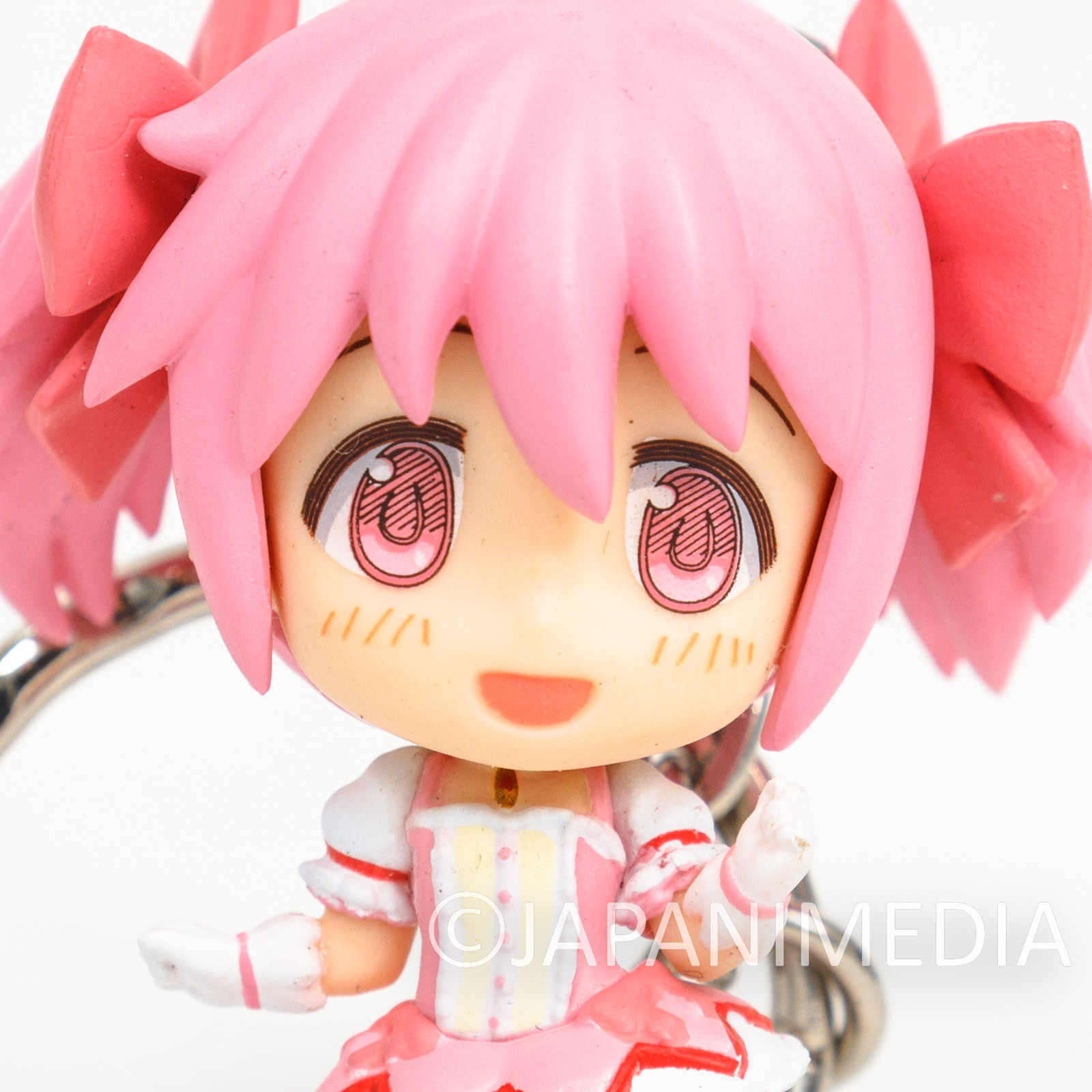 Puella Magi Madoka Magica Madoka Kaname Battle Suit Figure Keychain JAPAN