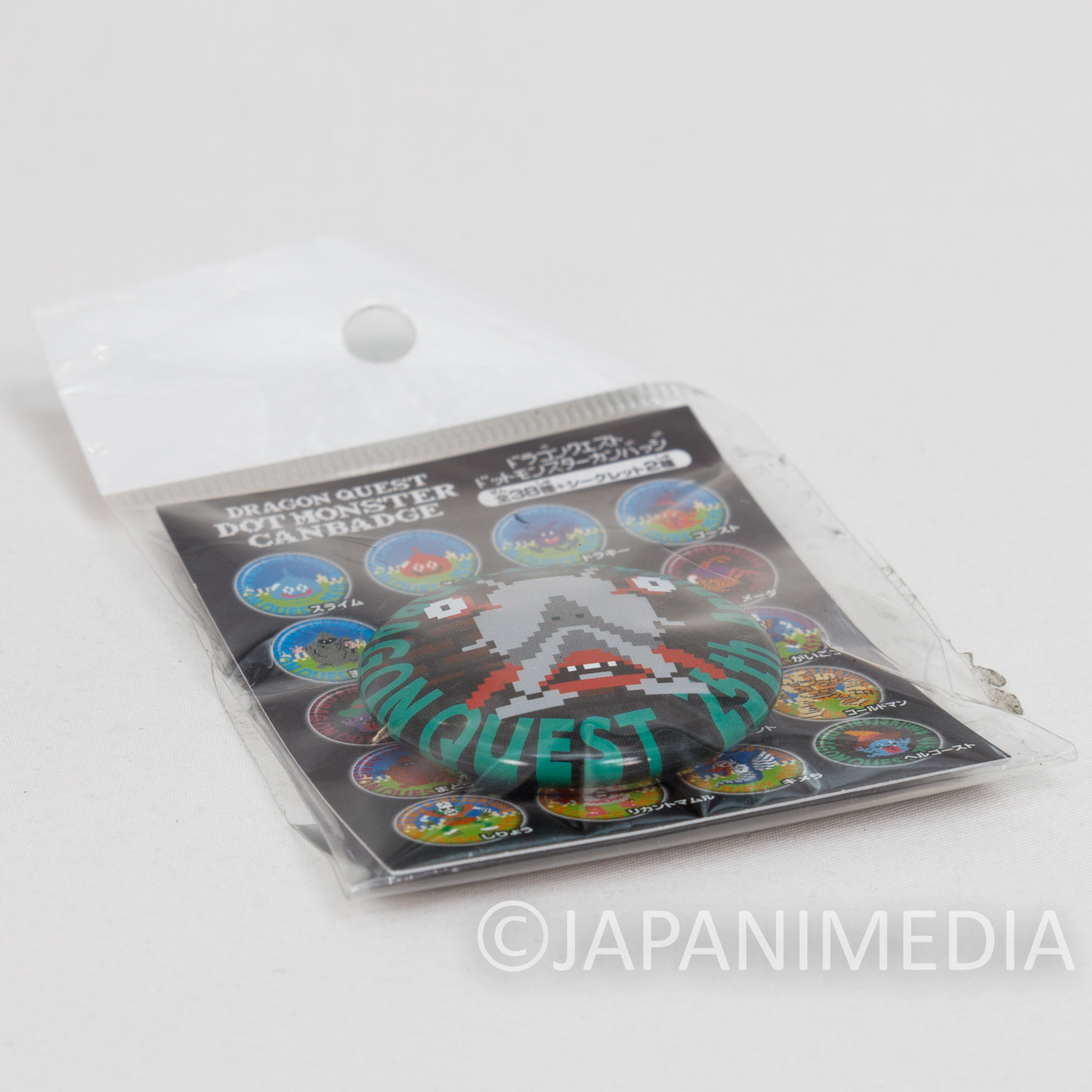 Dragon Quest Drollmagi Dot Monster Can Badge Pins WARRIOR ENIX