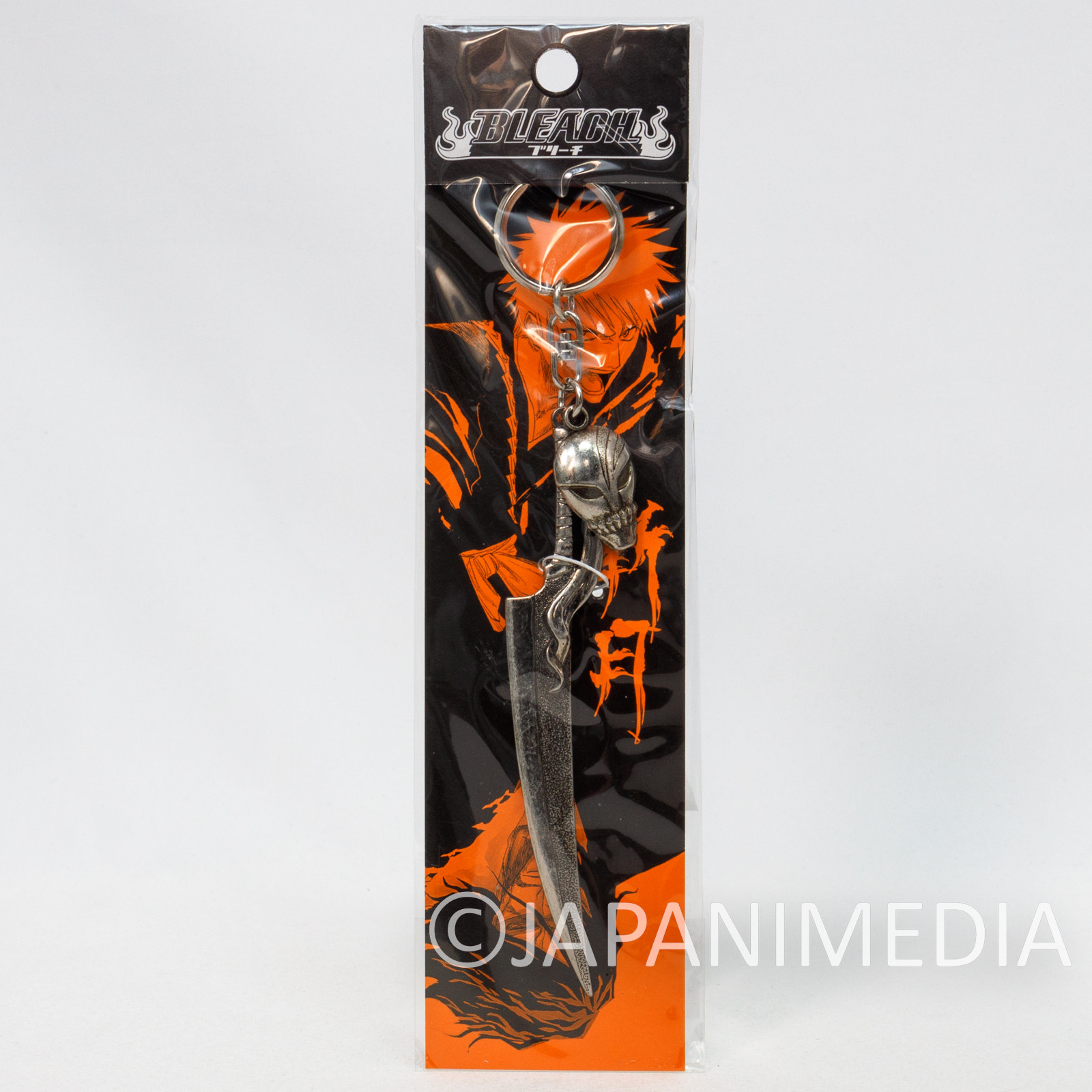 Bleach Zangetsu Sword Metal Mascot Keychain JAPAN ANIME SHONEN JUMP