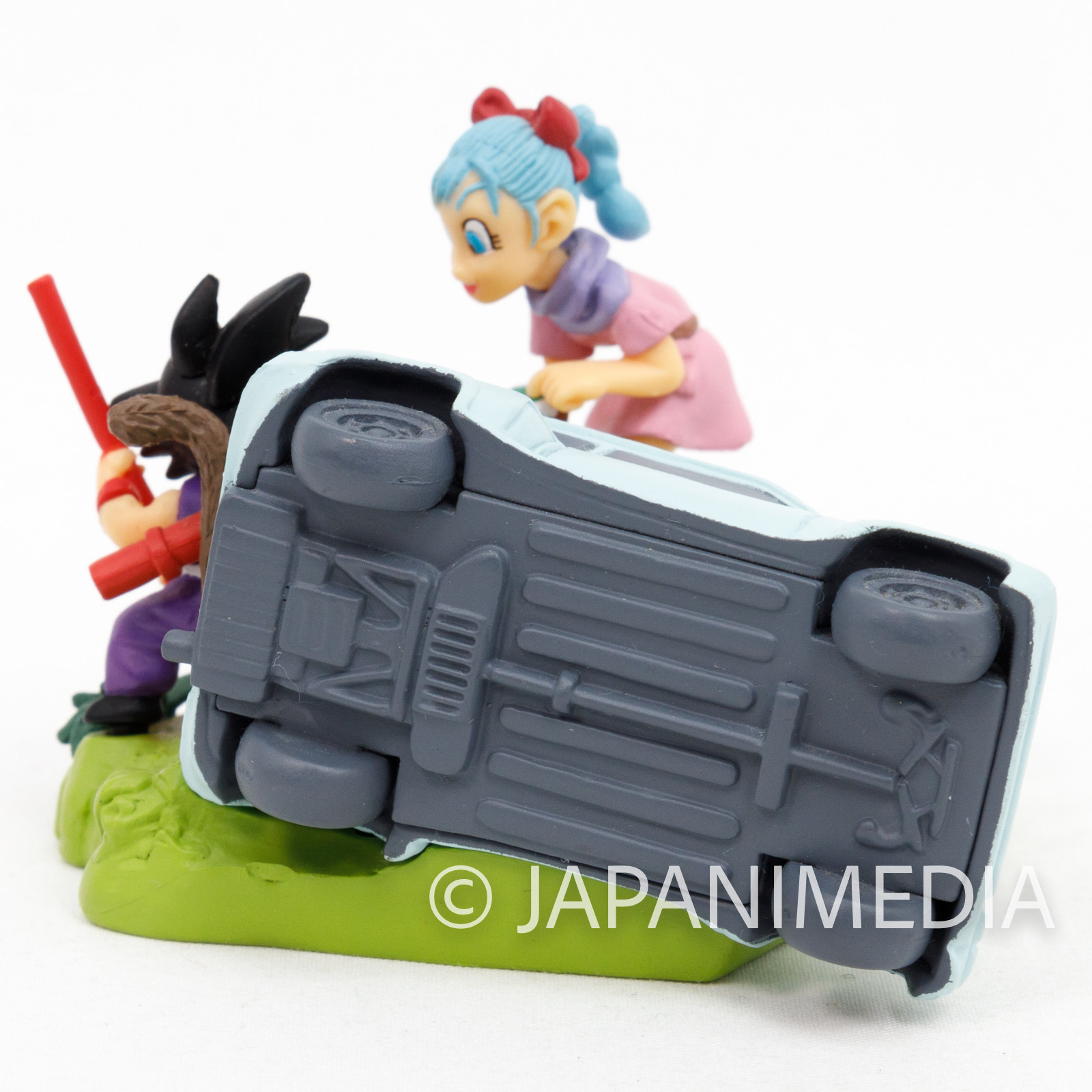 RARE!! Dragon Ball Z Bulma & Son Gokou Mini Figure JAPAN ANIME MANGA JUMP