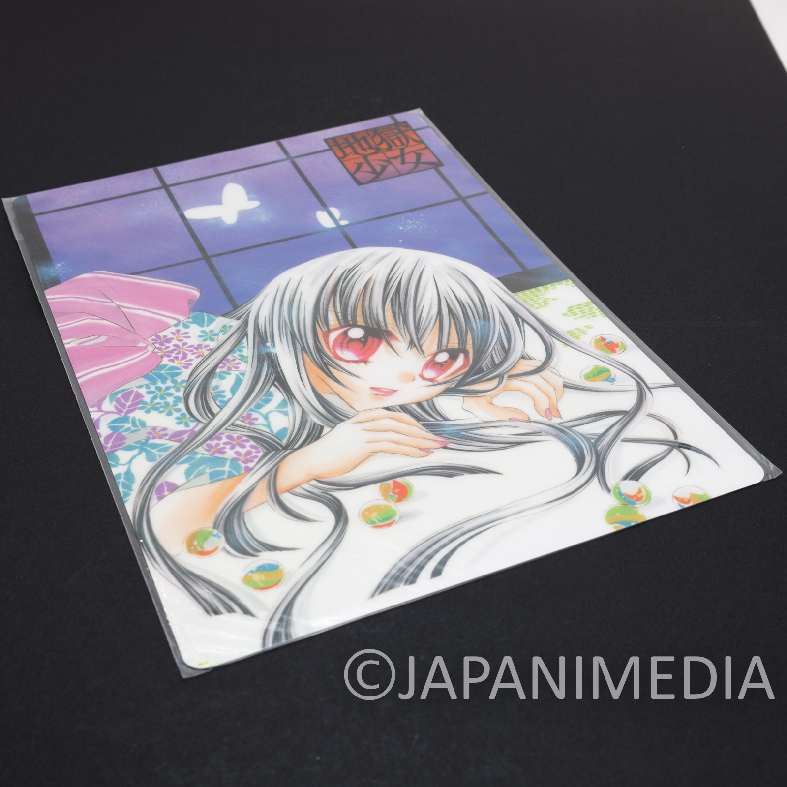 Hell Girl Jigoku Shoujo Ai Enma Picture Pencil Board Pad Shitajiki JAPAN ANIME