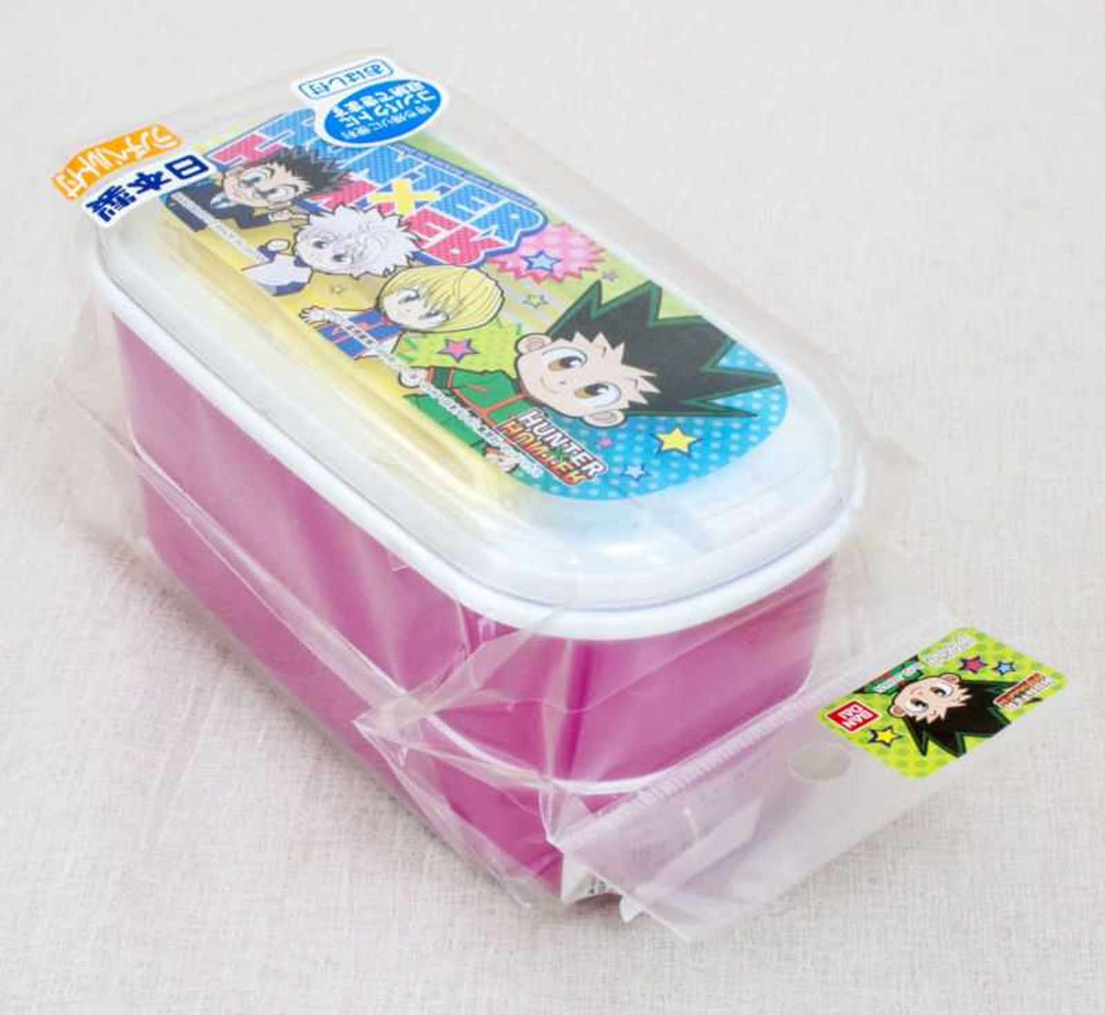 HUNTER x HUNTER Two-Stage Lunch Box [Gon / Killua / Kurapika / Leorio] JAPAN ANIME