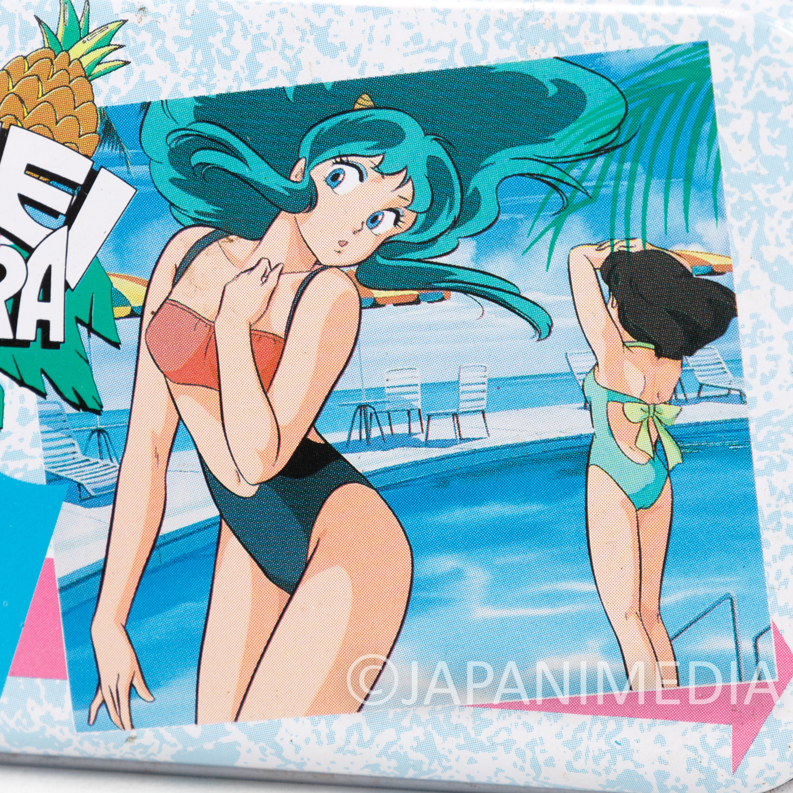 Retro RARE Urusei Yatsura Pen Case LUM JAPAN ANIME MANGA 13