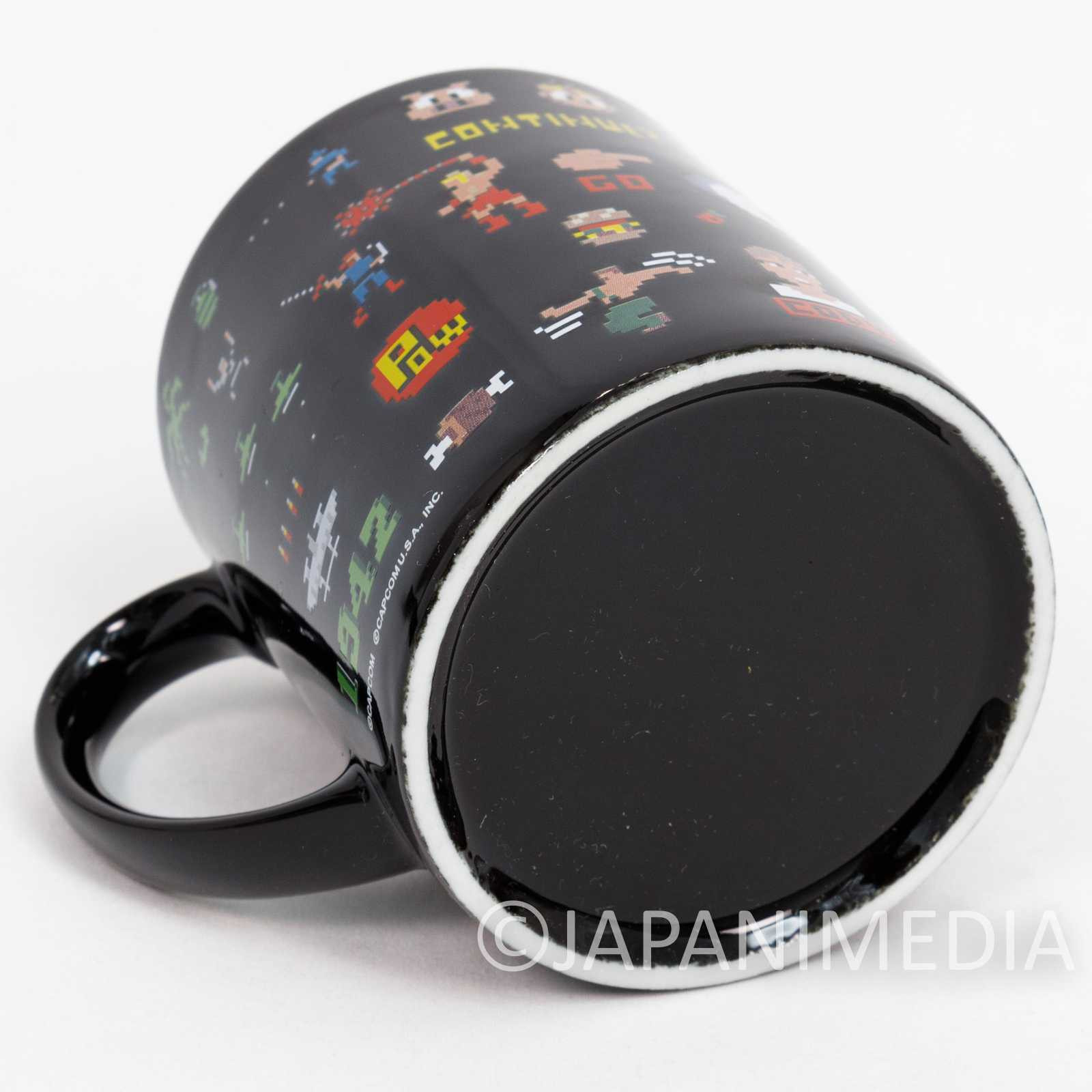 Capcom Dot Character Design Mug / Mega Man Ghosts'n Goblins 1942 Final Fight Japanimedia Store