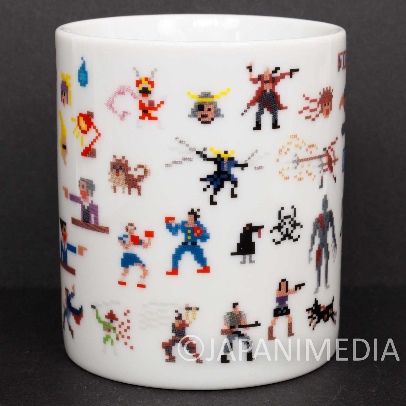 Capcom Dot Character Design Mug / Street Fighter Devil May Cry Monster Hunter Japanimedia Store