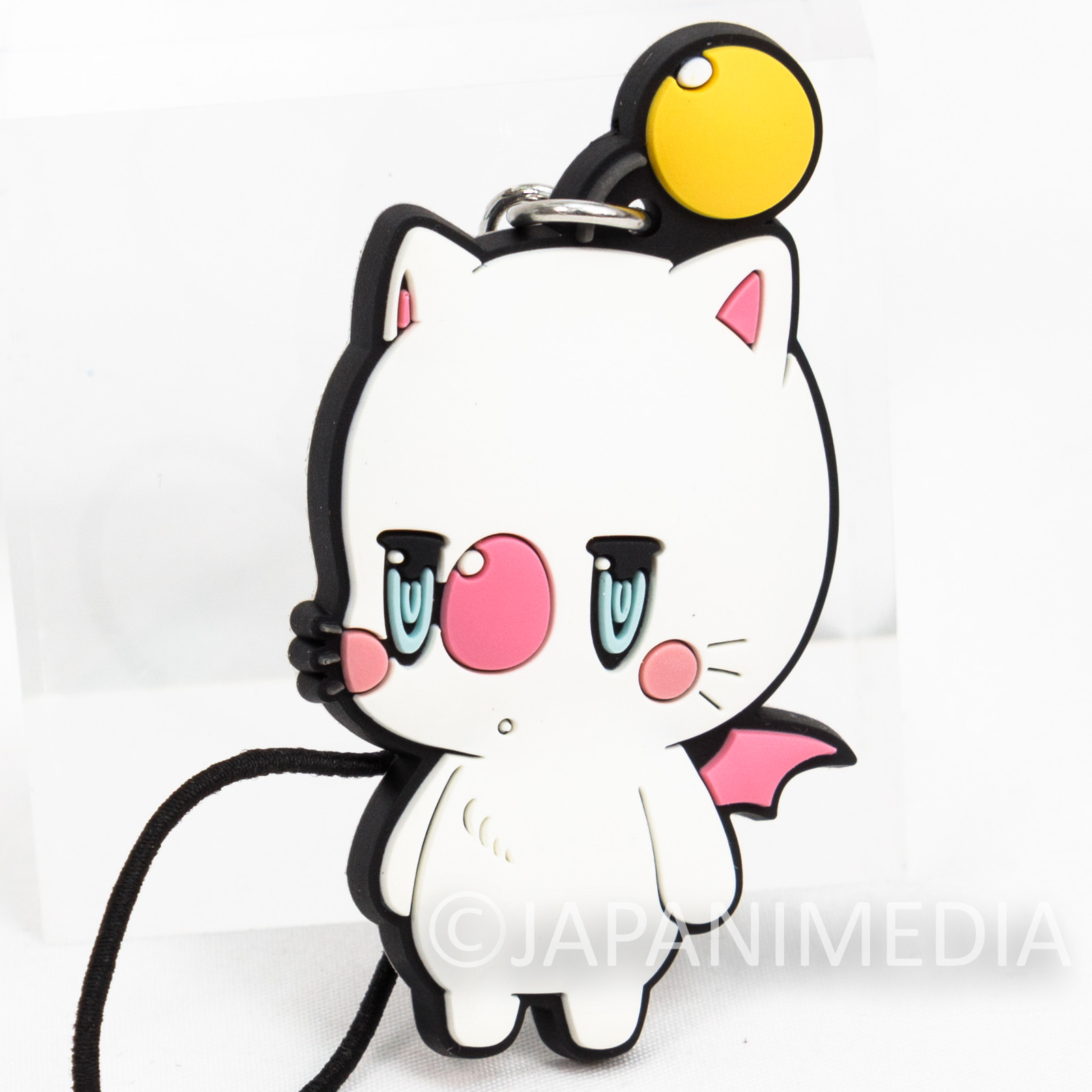 Final Fantasy Moogle Mascot Rubber Strap JAPAN SQUARE ENIX