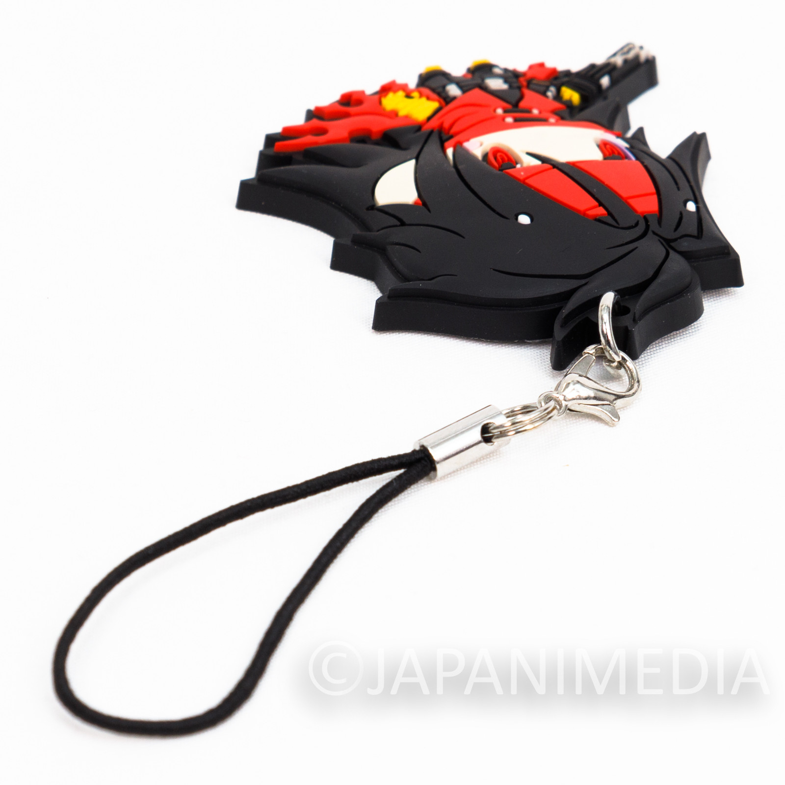 Final Fantasy Vincent Valentine Mascot Rubber Strap JAPAN SQUARE ENIX