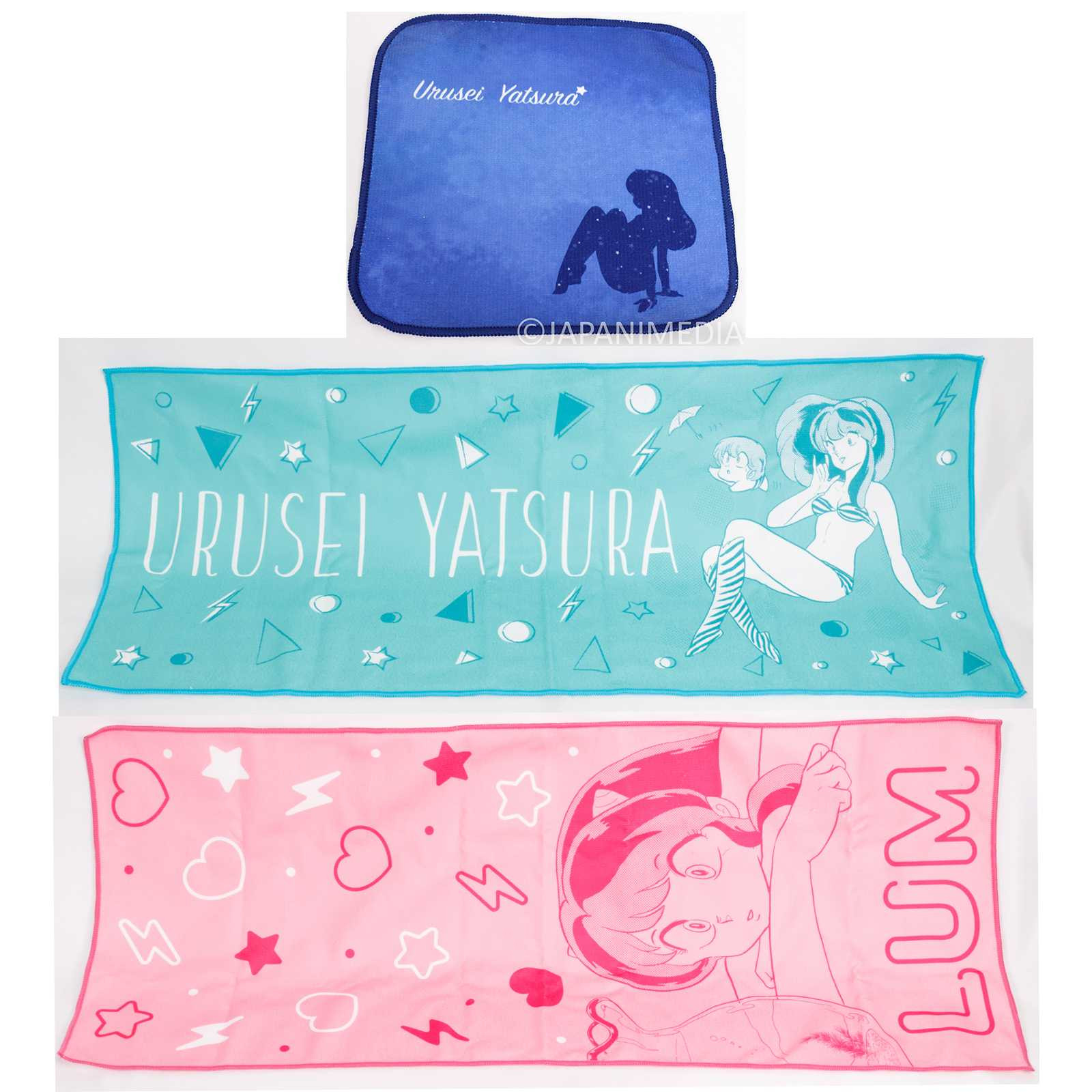 Urusei Yatsura Microfiber Towel 3pc Set JAPAN ANIME MANGA Japanimedia Store FRONT Urusei Yatsura Microfiber Towel 3pc Set JAPAN ANIME MANGA Japanimedia Store FRONT